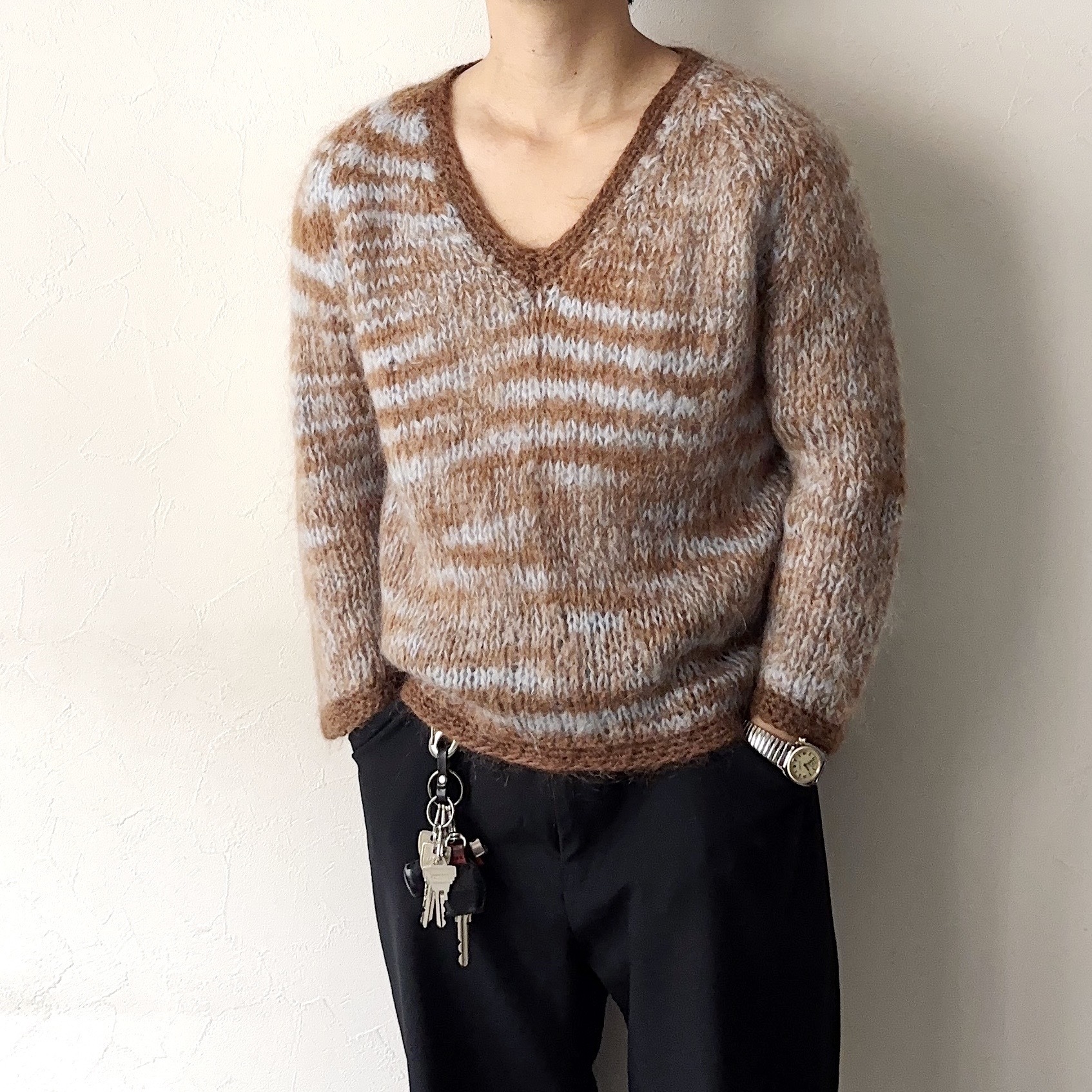 Vintage 60's【The May Company】Mohair Knit Sweater の画像 3
