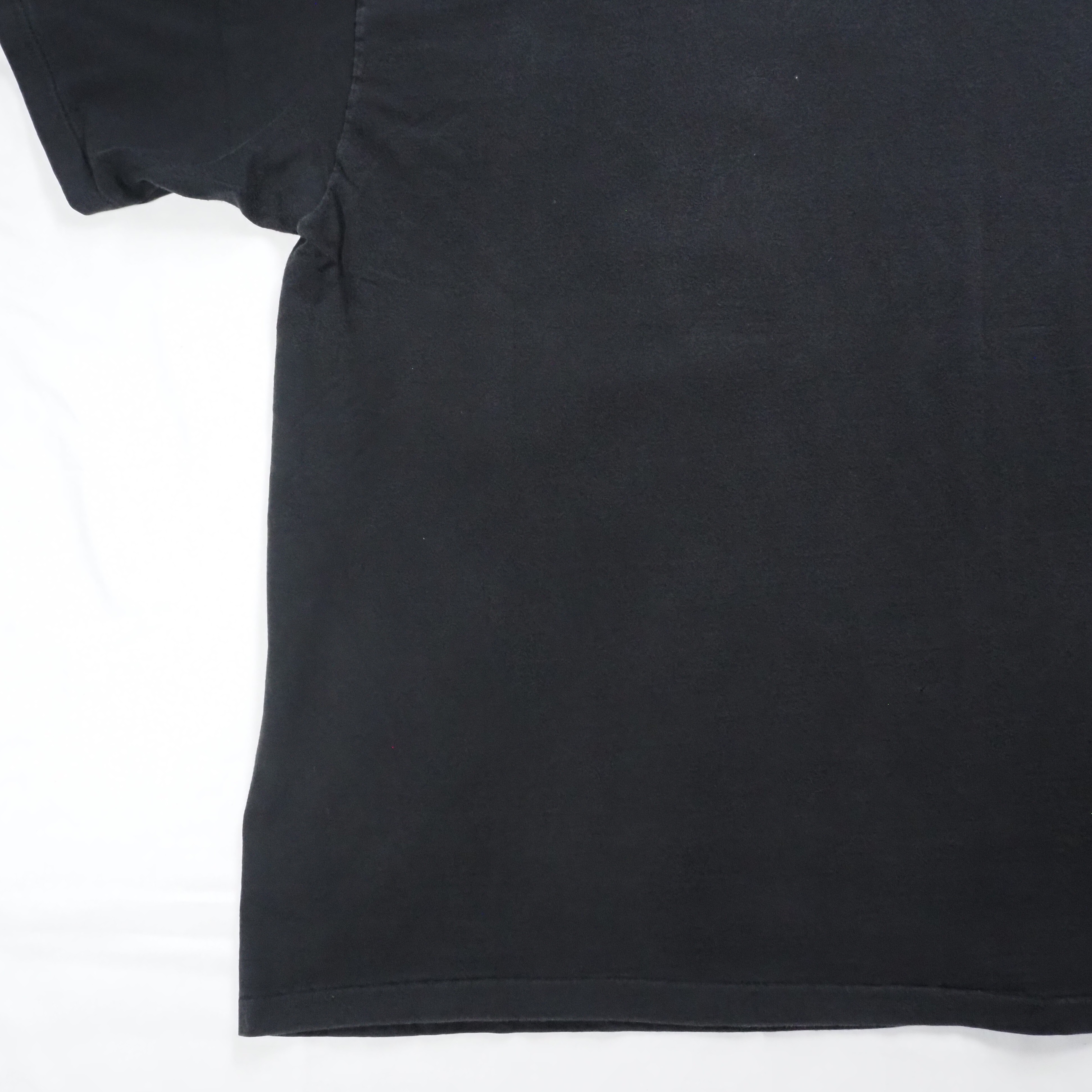 90's Hanes 猫Tシャツ XL ブラック の画像 15