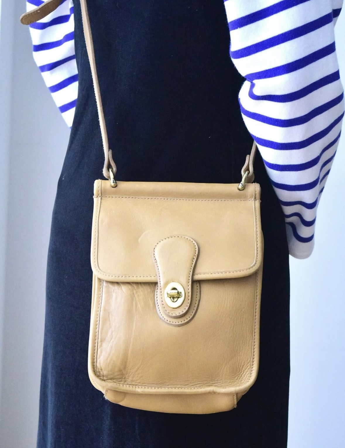 Leather shoulder bag の画像 3