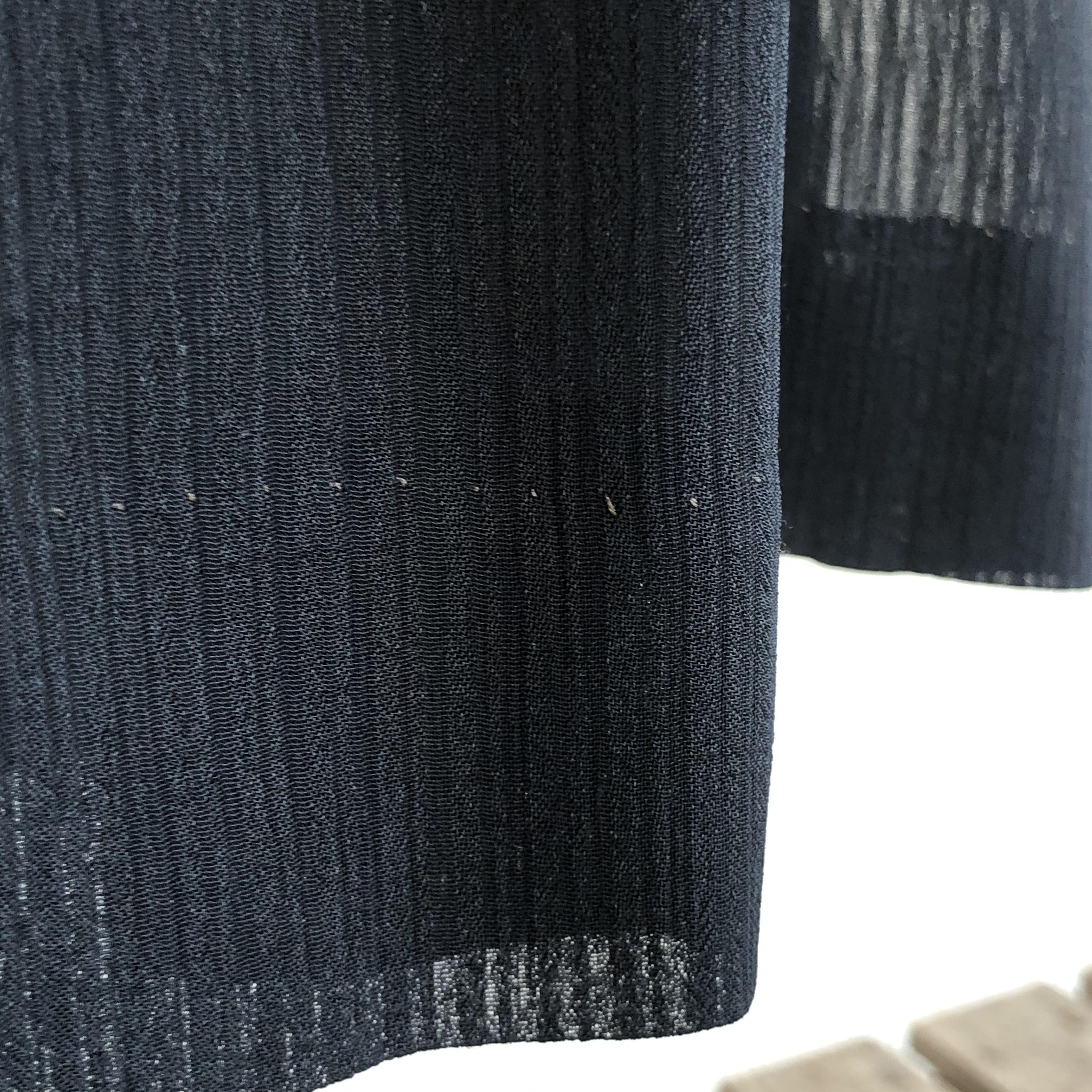 黒の七分袖ワンピース コルビジェ