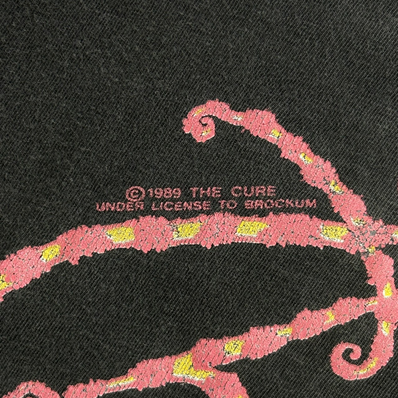 80s The Cure “Lullaby” Vintage Band T-Shirt Fits XL の画像 6