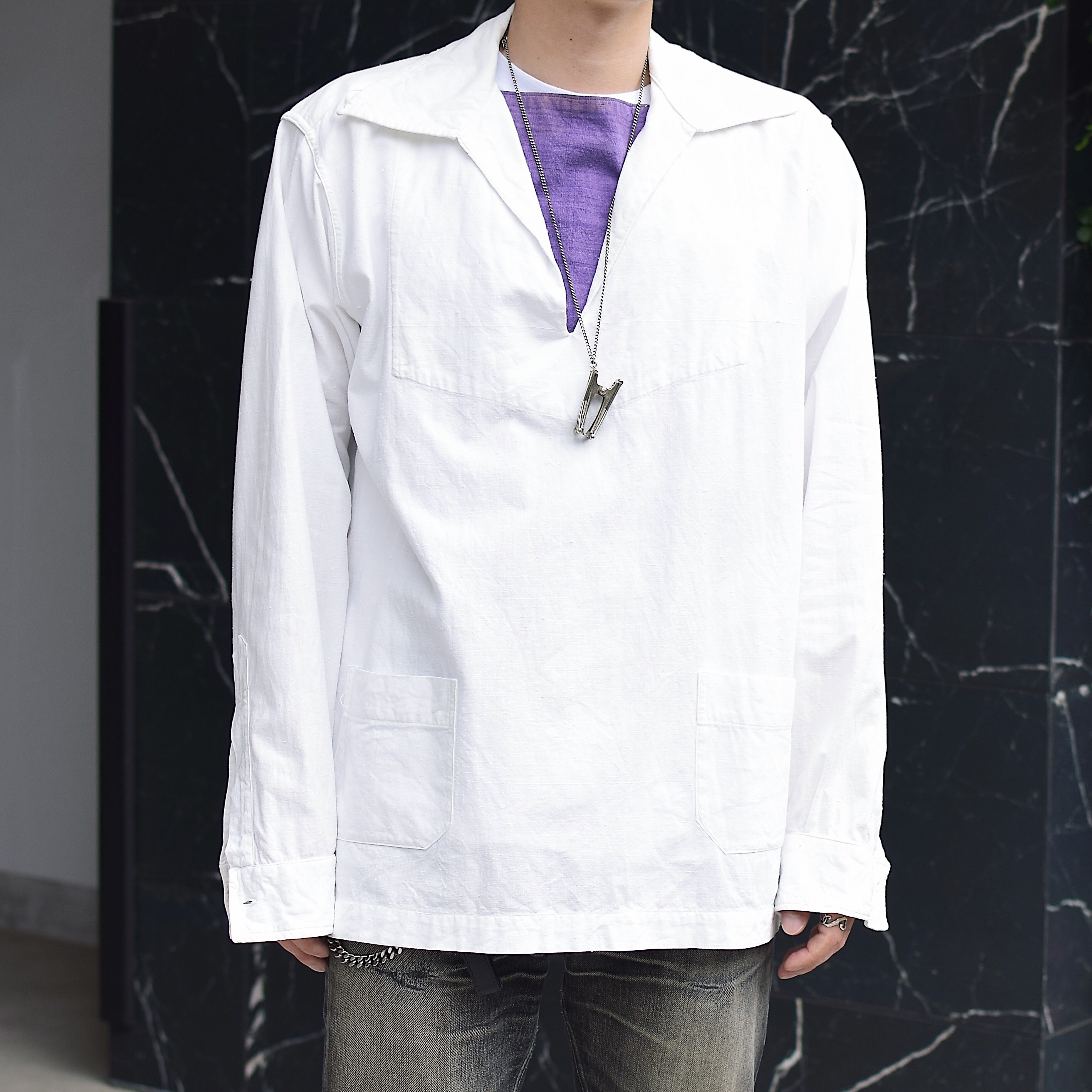 Vintage 50〜60's【Cambaya】Pullover Shirt の画像 4