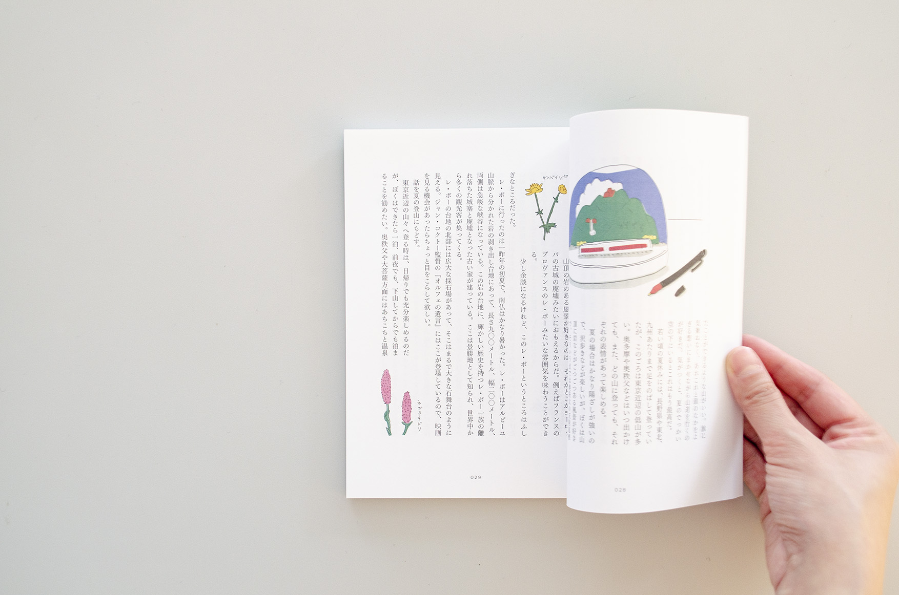 てくてく青空登山 安西水丸 Murren Booksシリーズ Museumshop T