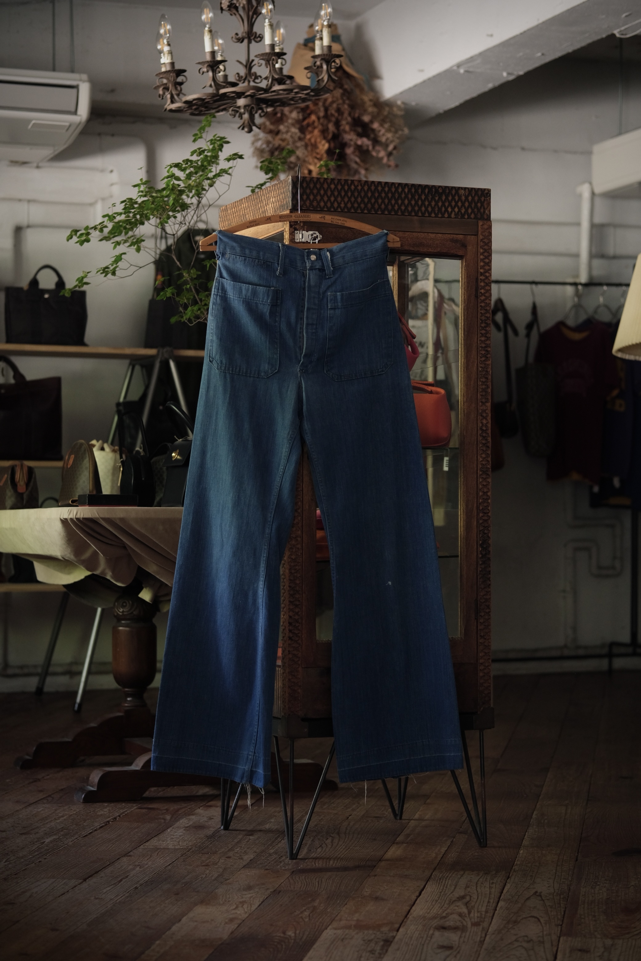 Utah/70-80's "unkown" us navy type marine pants
