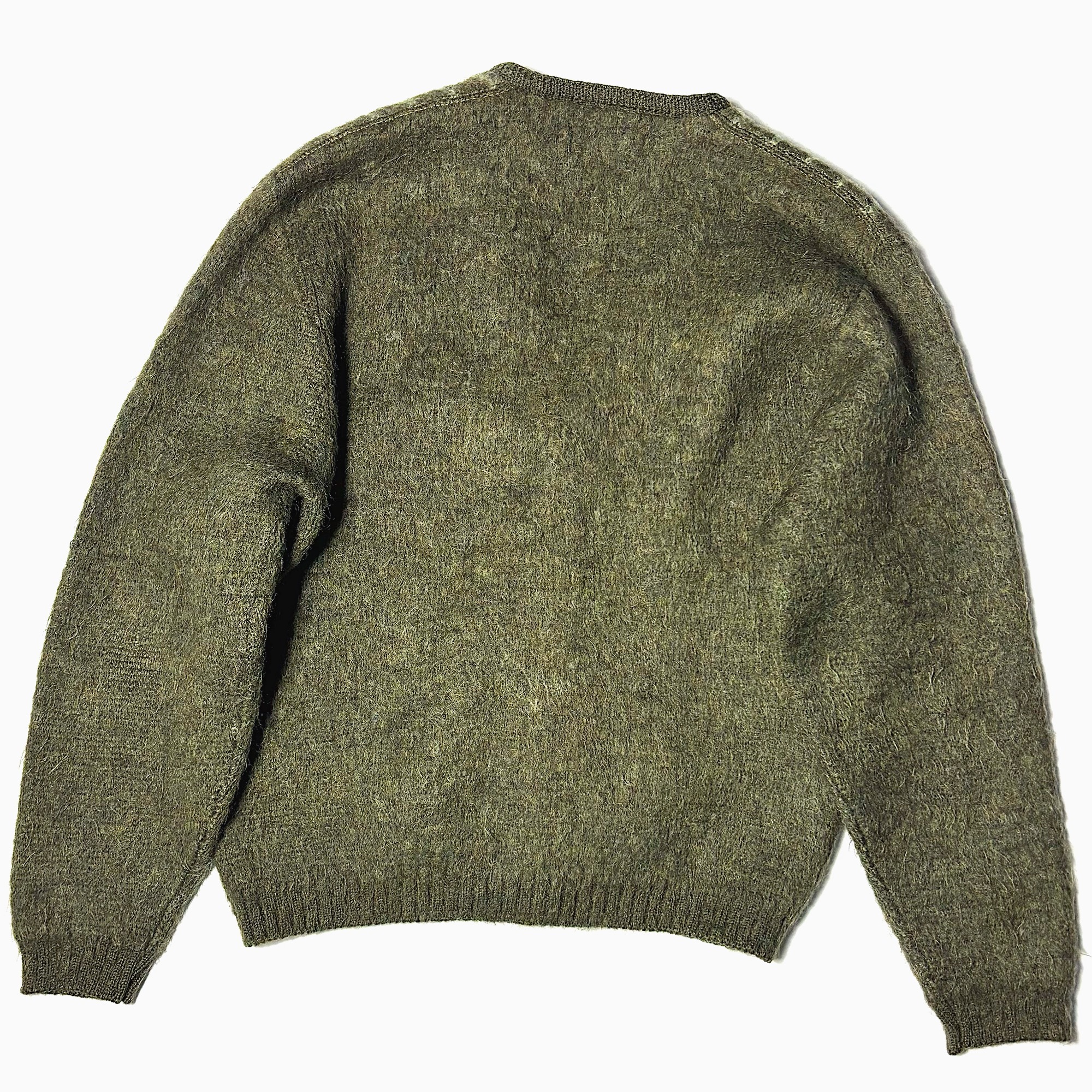 Vintage 60's【PURITAN】Striped Mohair Cardigan の画像 2