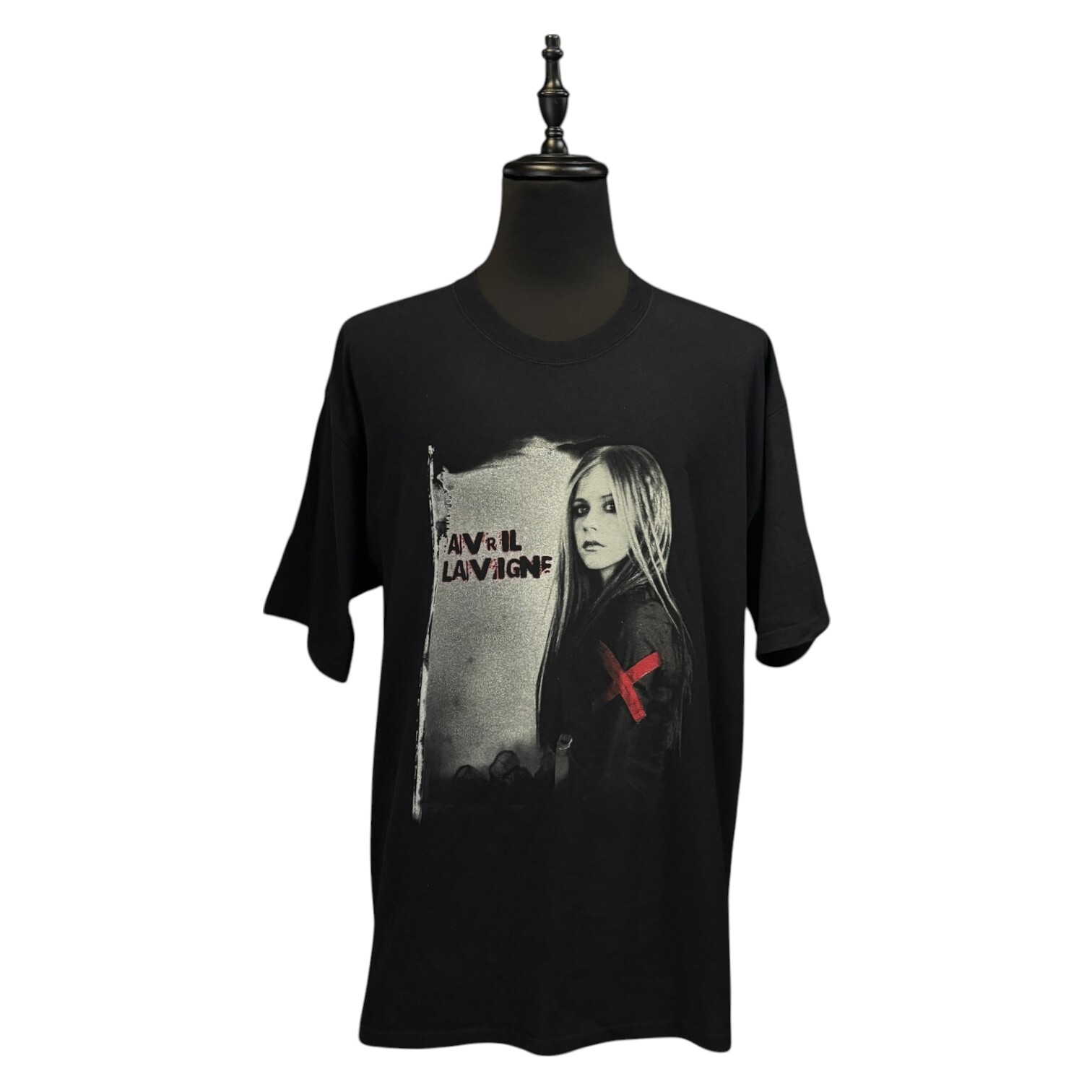 【AVRIL LAVIGNE】アヴリル・ラヴィーン UNDER MY SKIN NORTH AMERICA TOUR 2004 Tシャツ XL