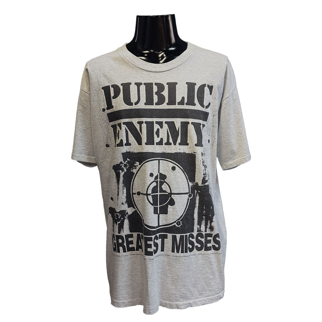 【PUBLIC ENEMY】パブリックエネミー “GREATEST MISSES” 90’s Vintage Tシャツ XL