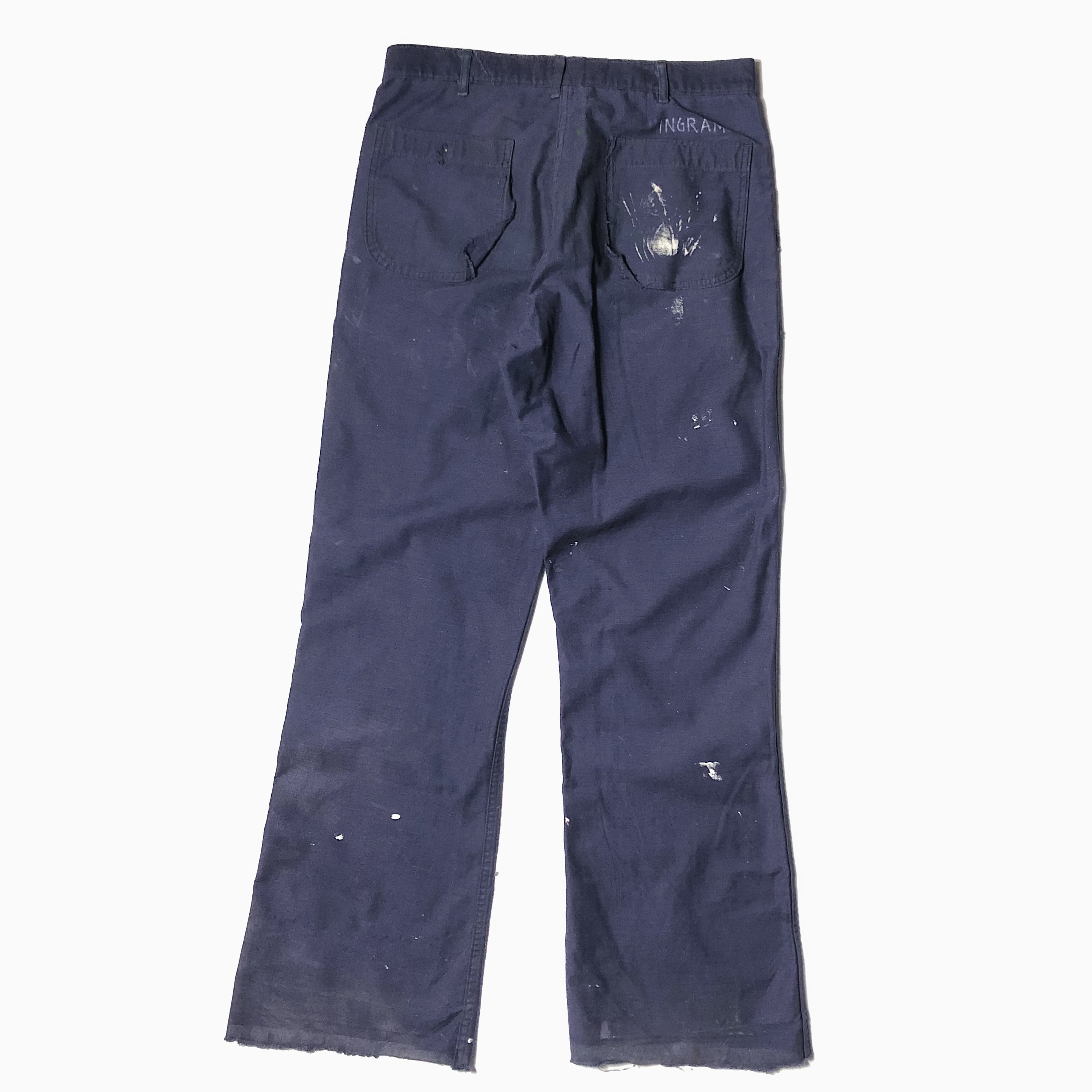 Vintage 70's【WINFIELD MFG. CO. INC.】US NAVY Utility Pants の画像 2