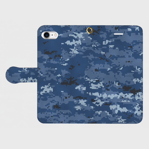 海上自衛隊デジタル迷彩手帳型スマホケース ミリタリー 迷彩スマホケース Iphone Android 専門店 Camo Design