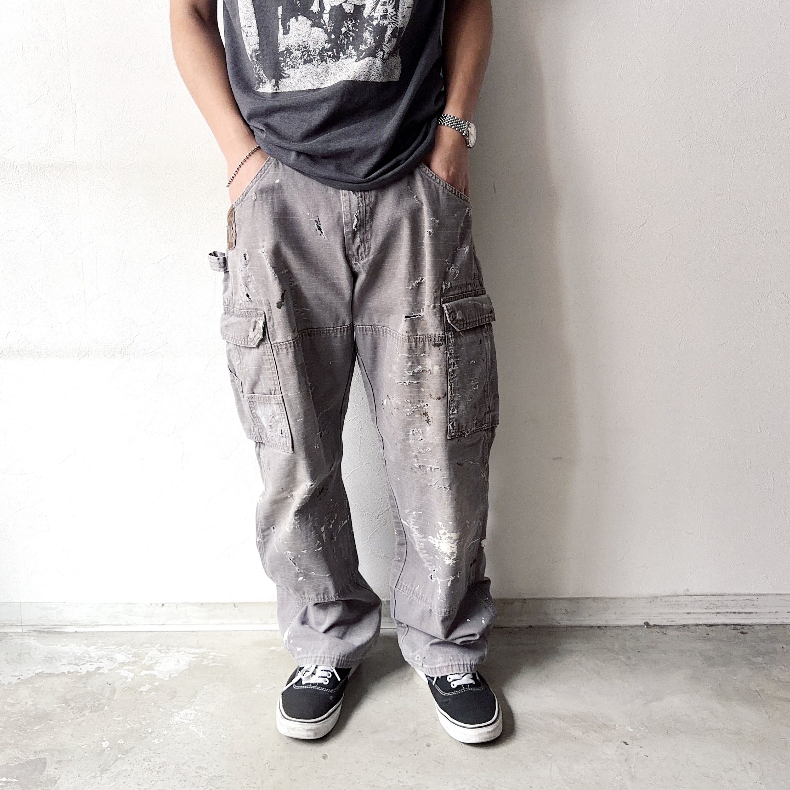 Y2K【Wrangler RIGGS WORKWEAR】Grunge Painter Pants の画像 3