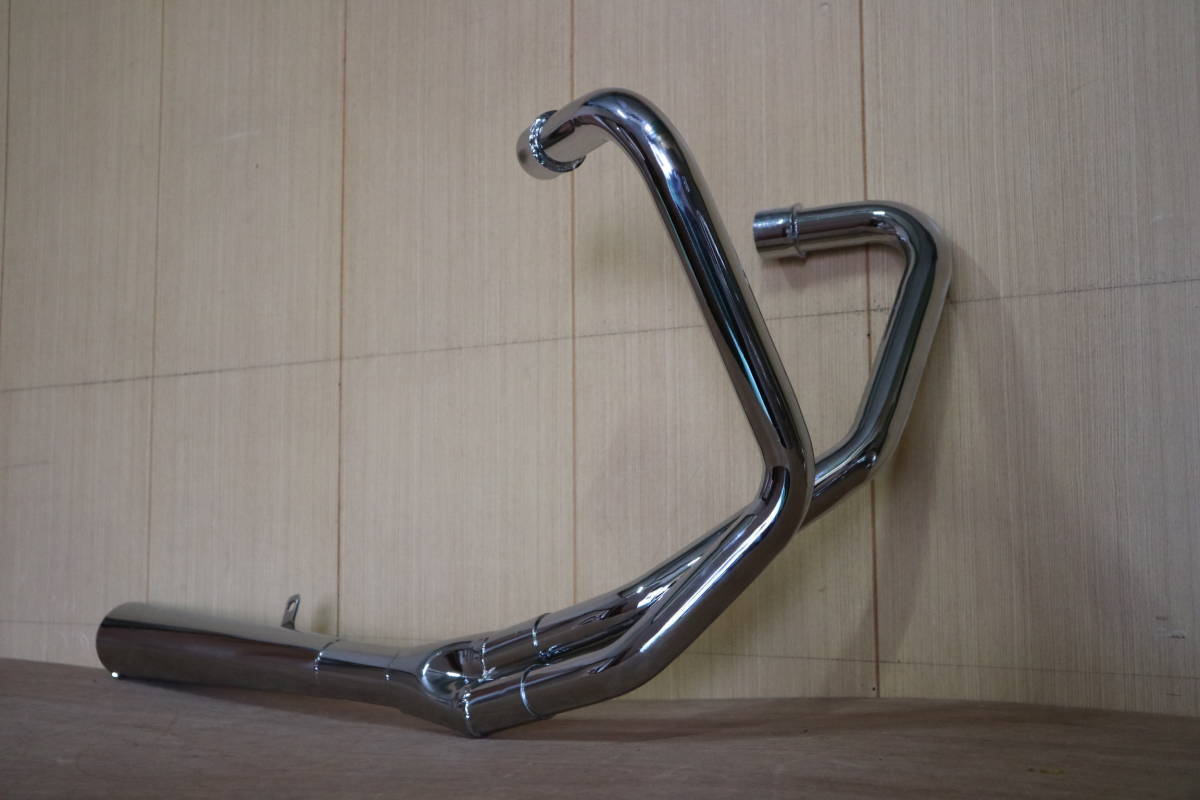 cb250t cb400t バブ ホーク2 小鉄菅マフラー 小鉄菅 メガホンマフラー