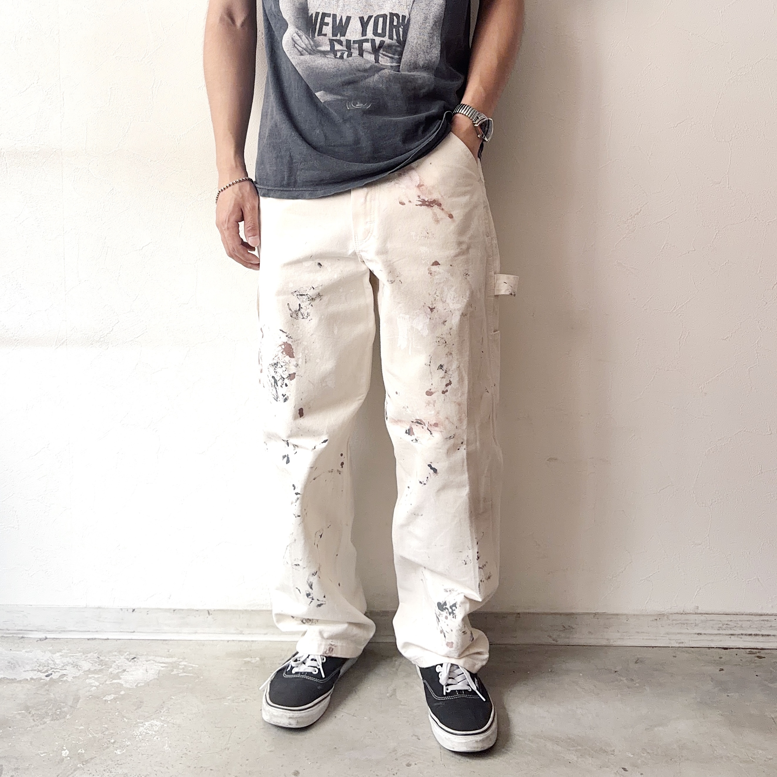 Vintage 80's【Stan Ray】Grunge Painter Pants の画像 3