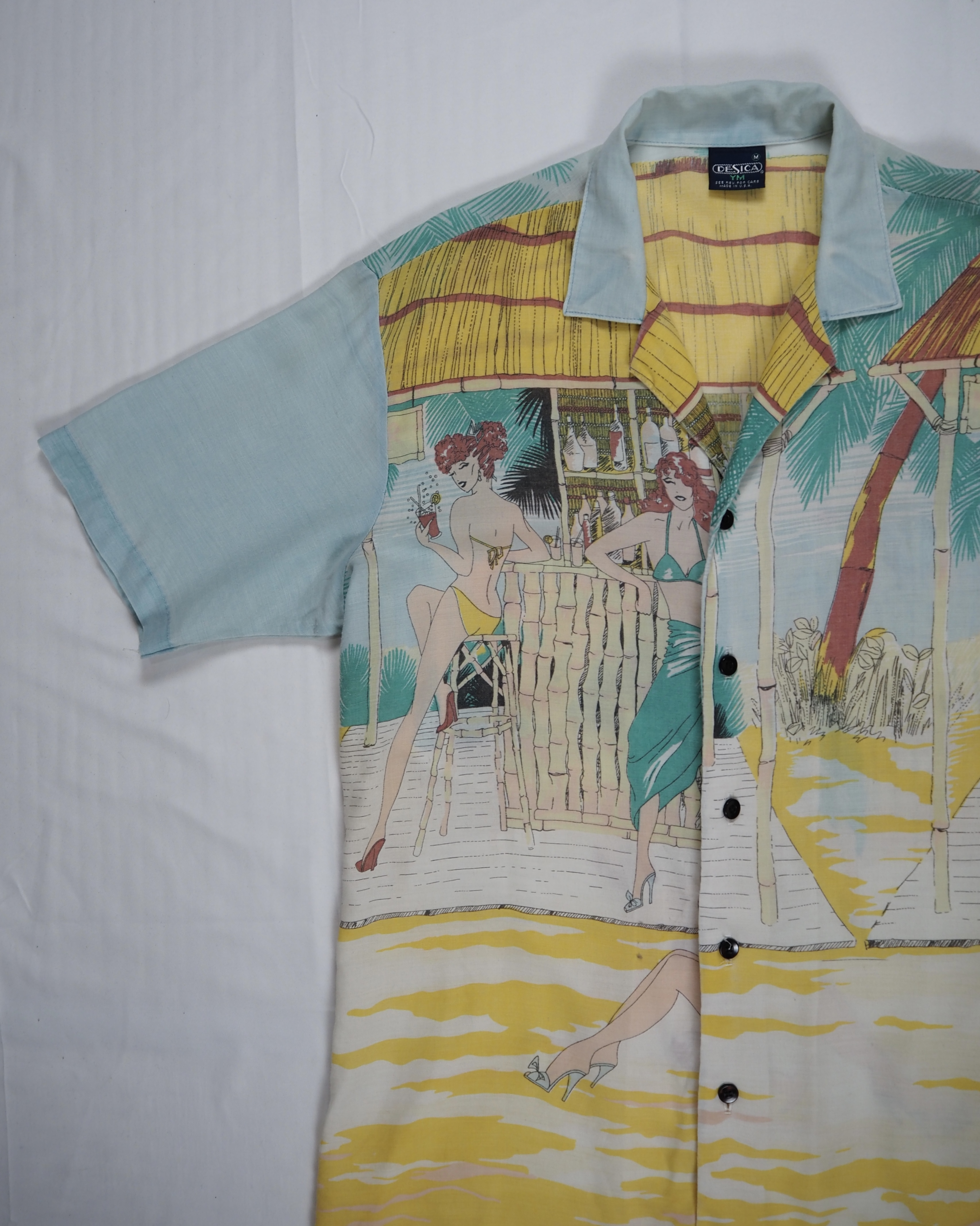 【5/6(水) 20:00入荷】80’s コットンハワイアンシャツ グッドパターン！ の画像 5