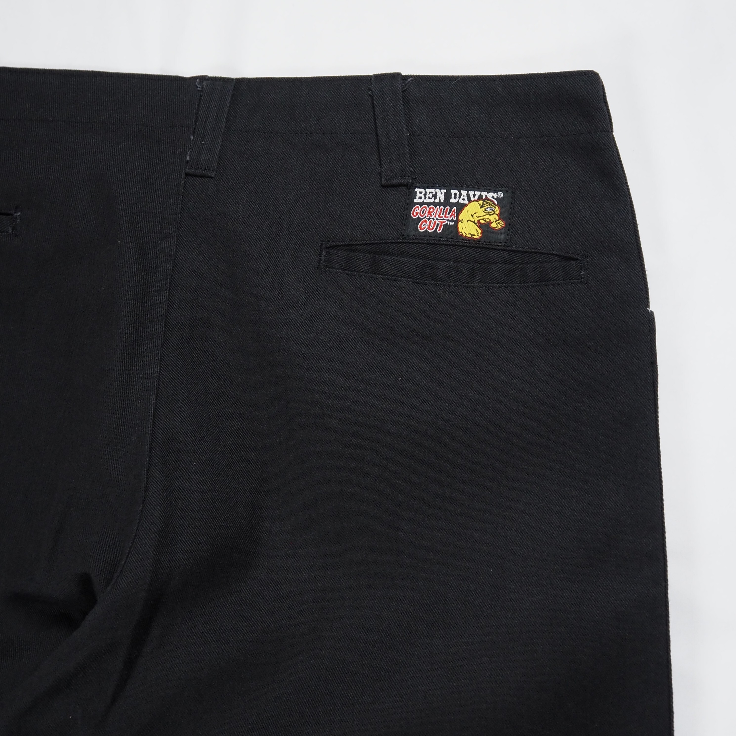 【9/23 20:00入荷】00's Ben Davis ゴリラカット ブラック 38×30 の画像 13