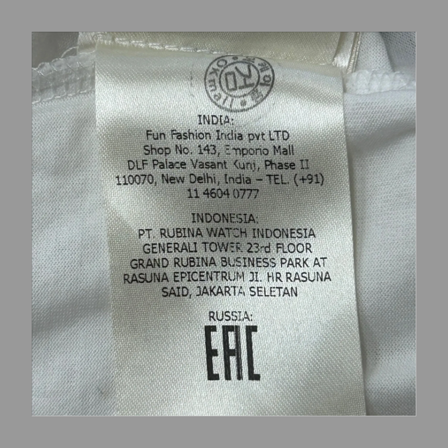 FENDI Men's Logo Print T-Shirt Size M Black Short Sleeve Designer Luxury Italy の画像 10