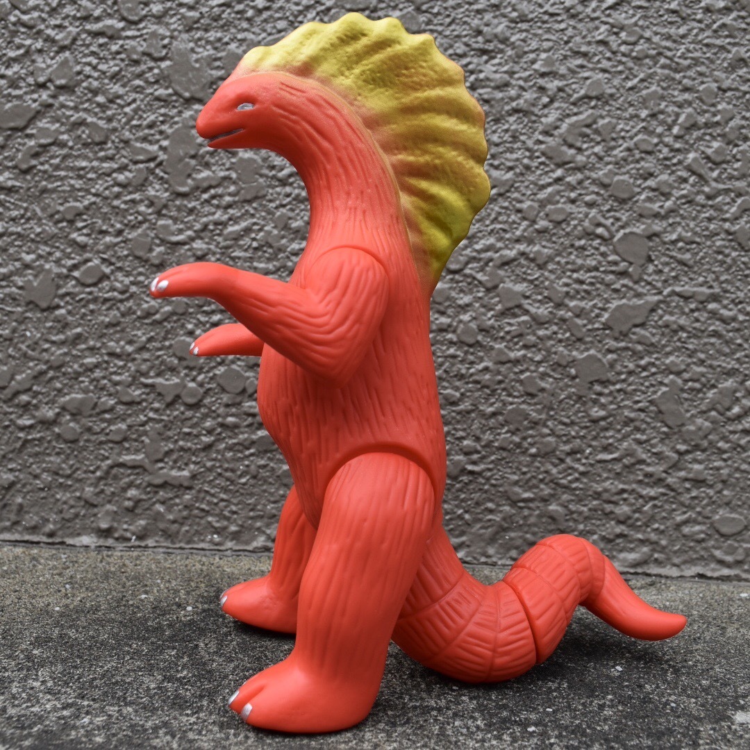 アカンバロ恐竜土偶 ソフビ 赤 マルアン商会通販