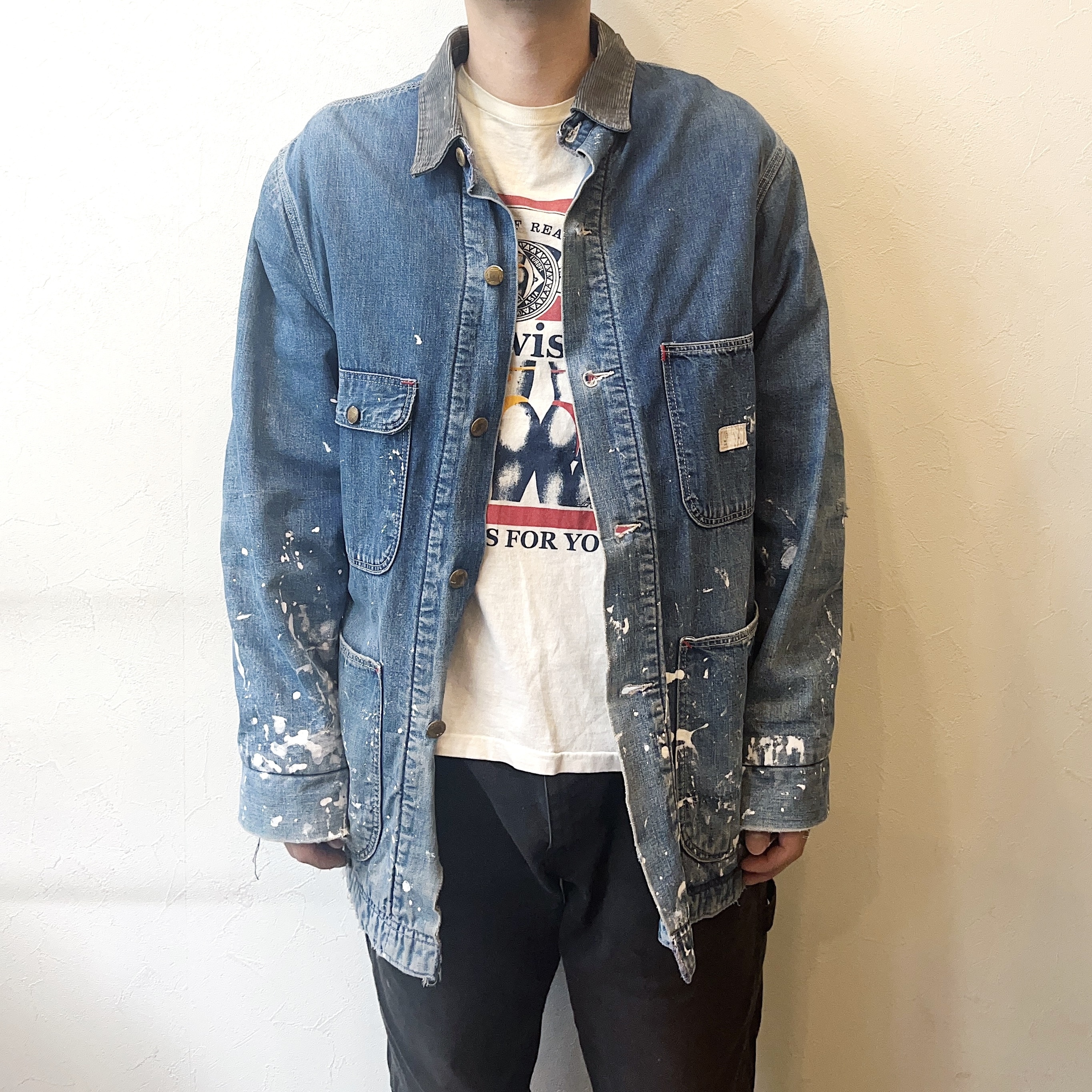 Vintage 60's【Sears】Grunge Denim Jacket の画像 3