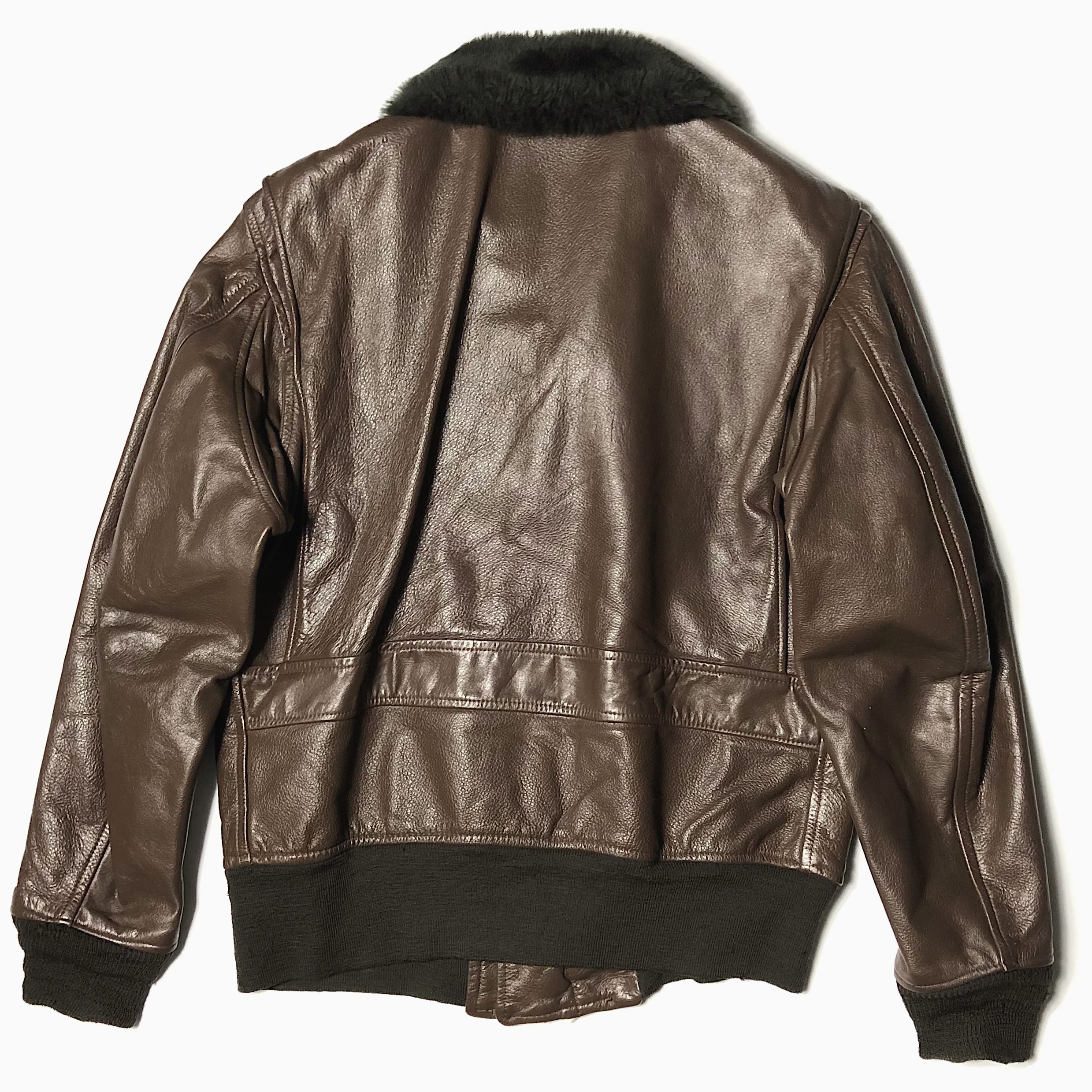 Vintage 70's【Golden Thread】Leather Flight Jacket の画像 2