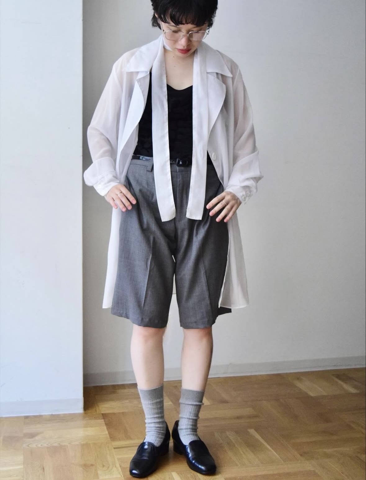 Sheer long shirt の画像 3