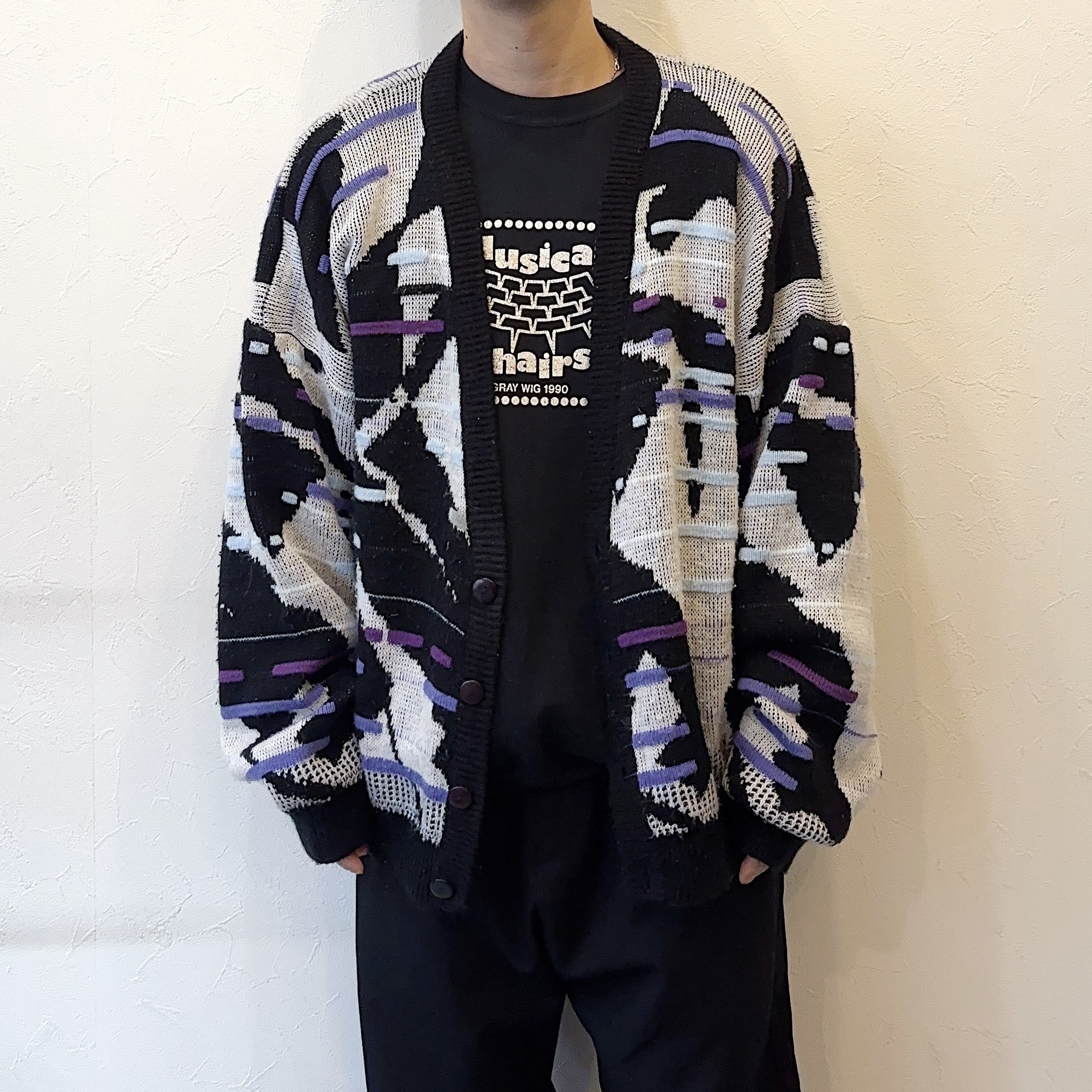 Vintage 80〜90's【VAN CORT】Knit Cardigan の画像 3
