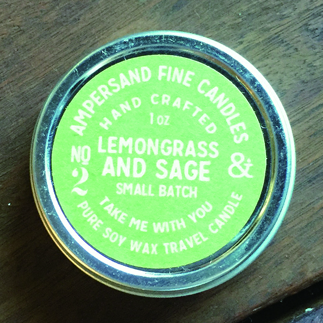 1oz Travel Can -LEMONGRASS AND SAGE- キャンドル Candles - 画像1