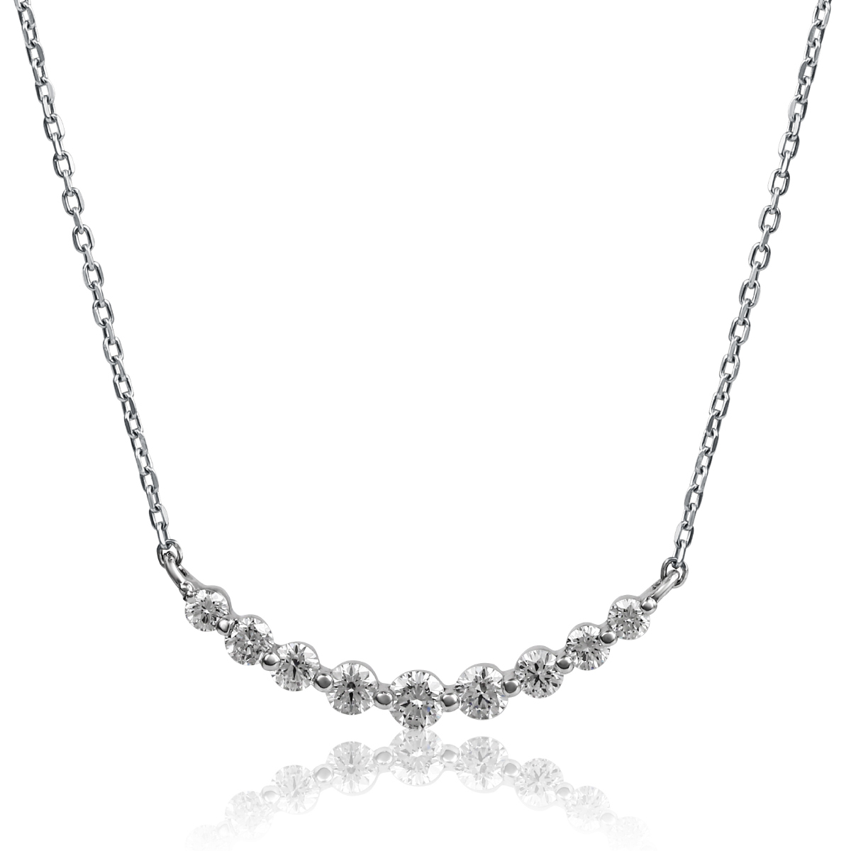 【S48】0.50ct ダイヤモンドネックレス【AGANS0615】