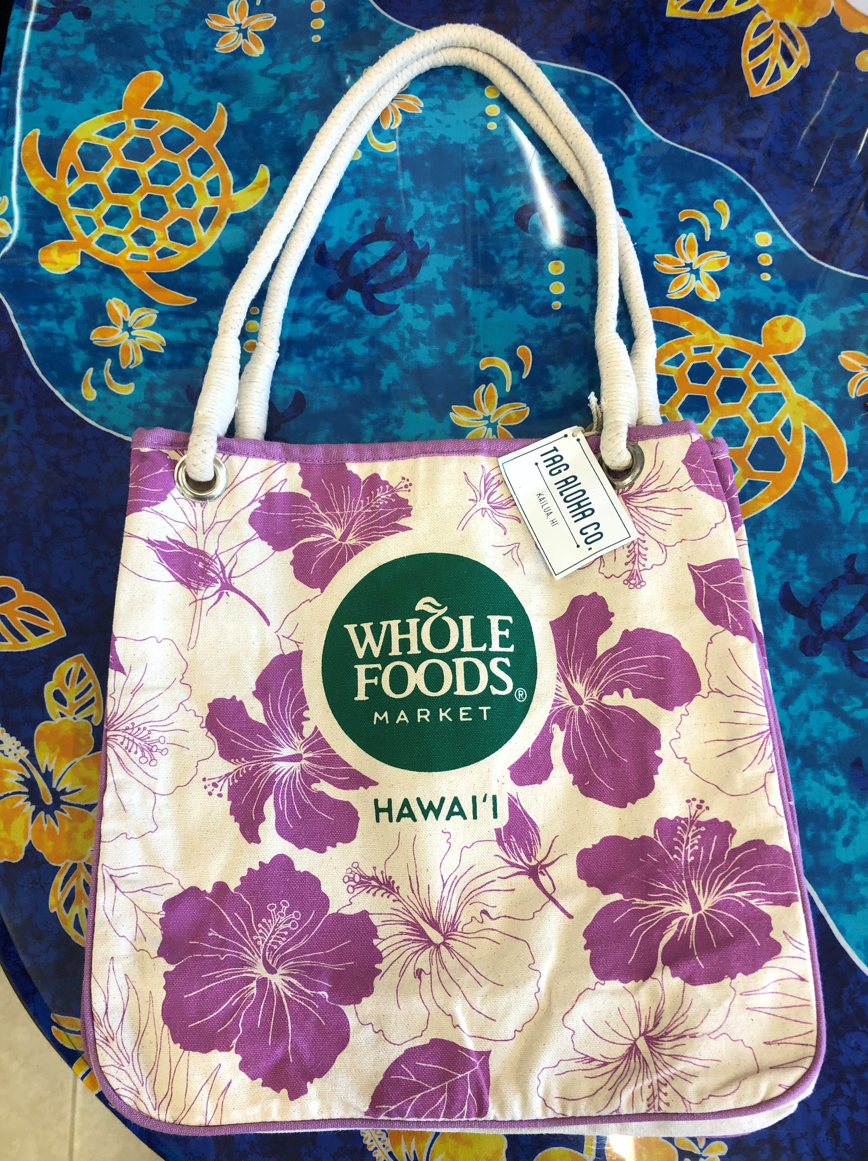 ホールフーズ エコバック Hawaii ハワイアンセレクト Nanea ホールフーズ エコバック Hawaii ハワイアンセレクト Nanea