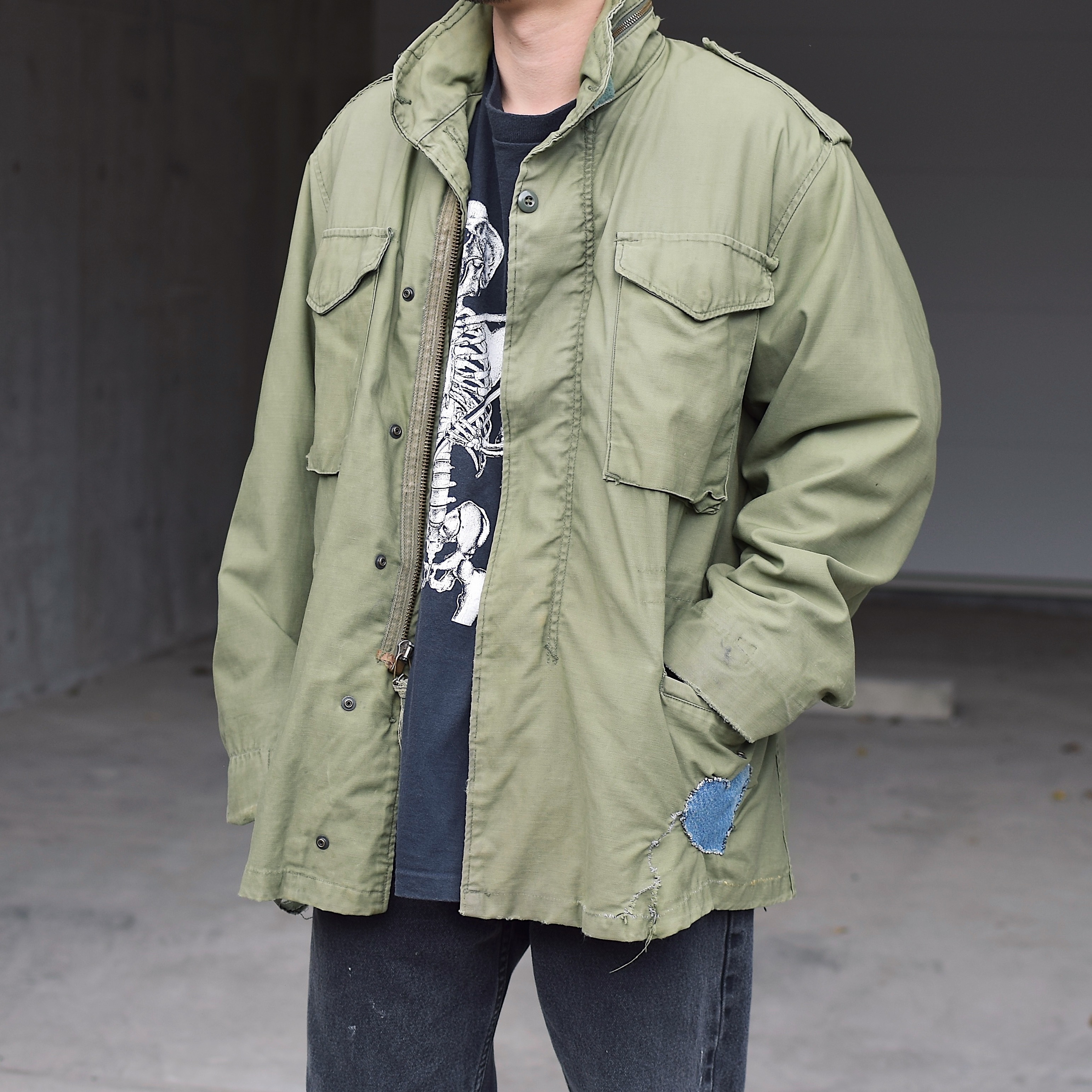Vintage 70's "KILL ME" M-65 Field Jacket の画像 3