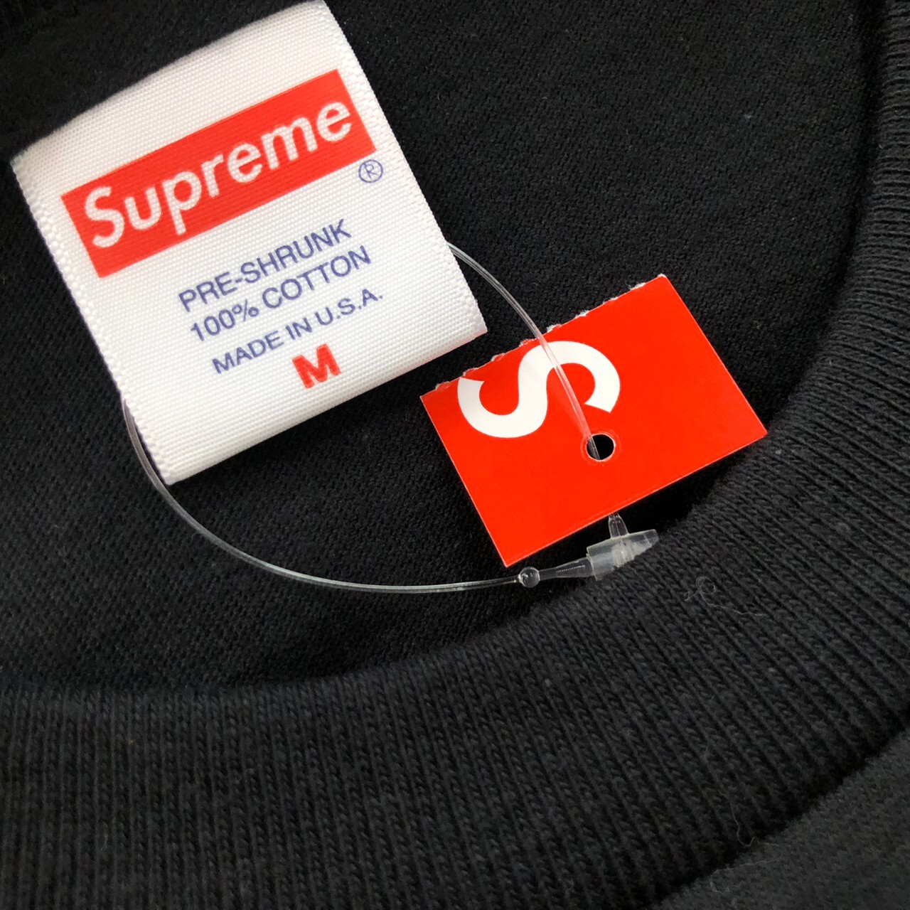 supreme t shirt label