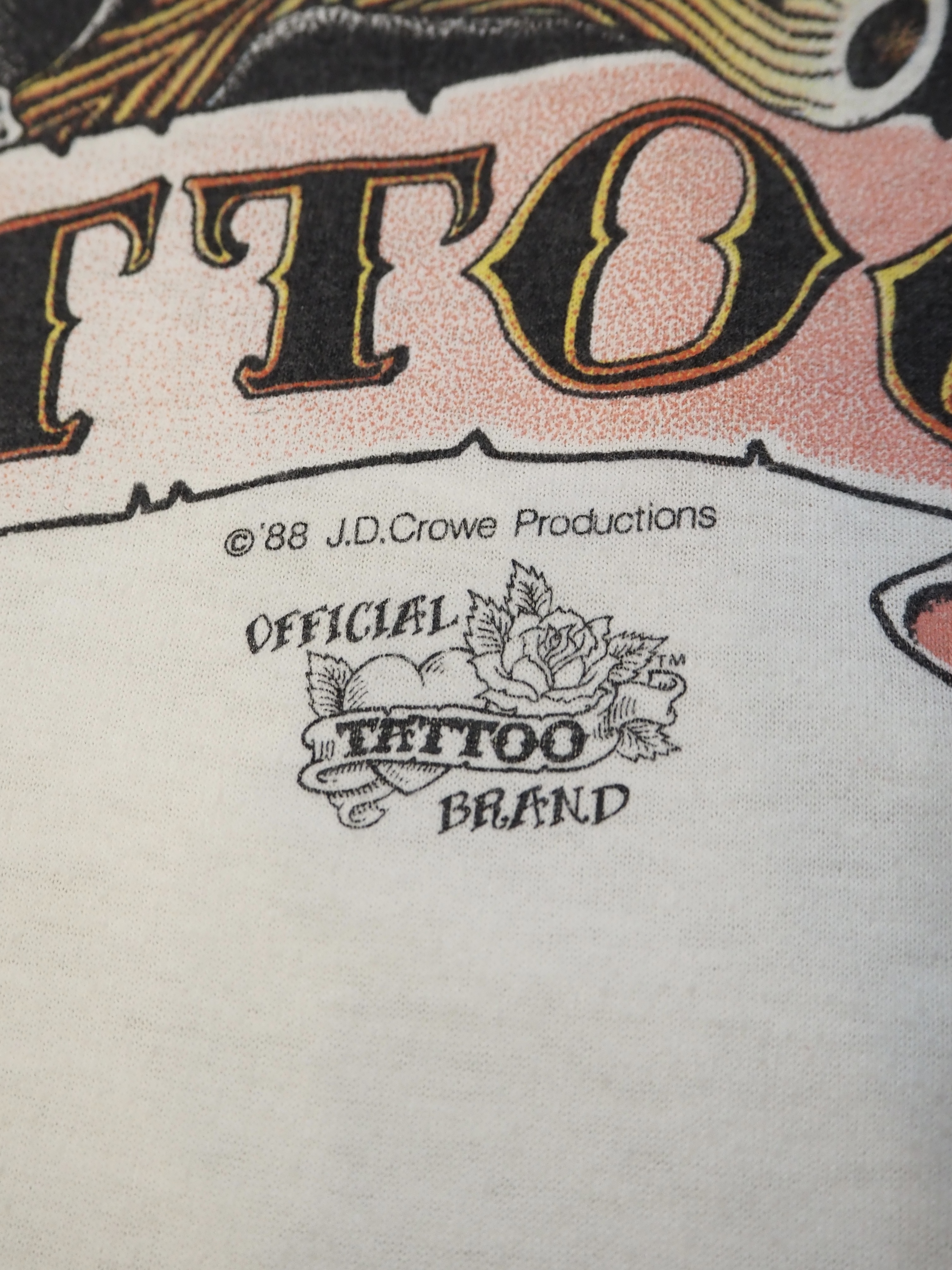 80’s J.D Crew Tattoo Tee の画像 3