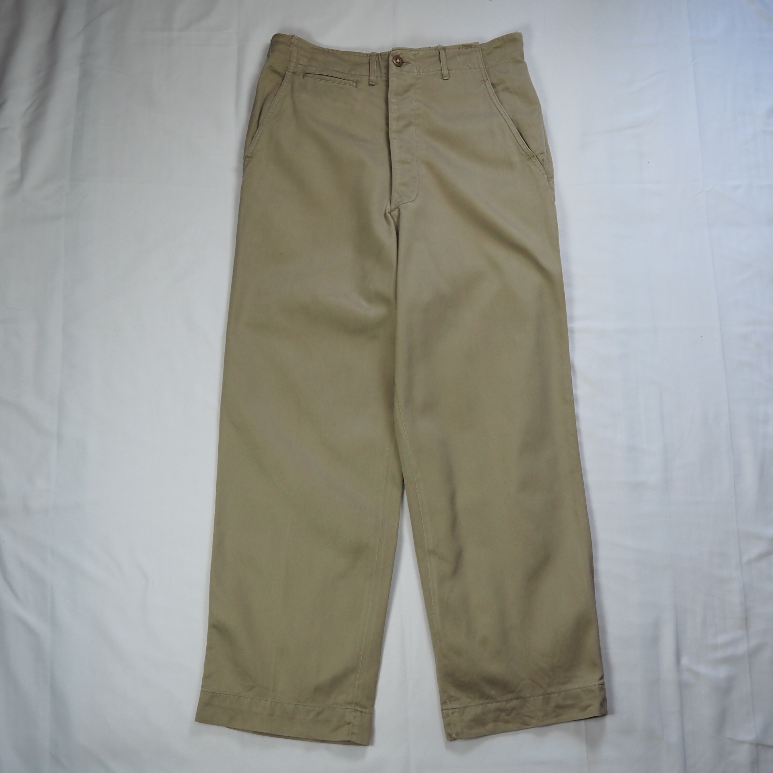 【9/23 20:00入荷】50's U.S. ARMY チノパンツ