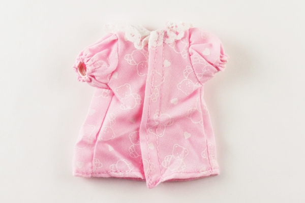 ドール服 1 6 オビツ11 ピンクベアーワンピ Tbs085 Mw ドール 衣装専門店 燦燦 7b