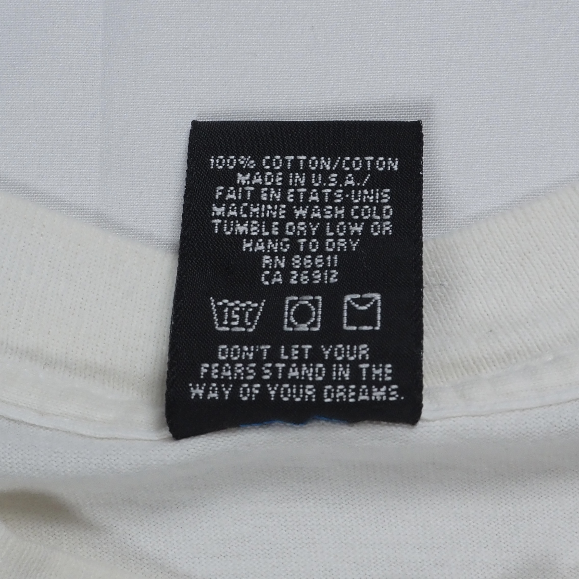 90’s No Fear Tシャツ XL ホワイト の画像 14