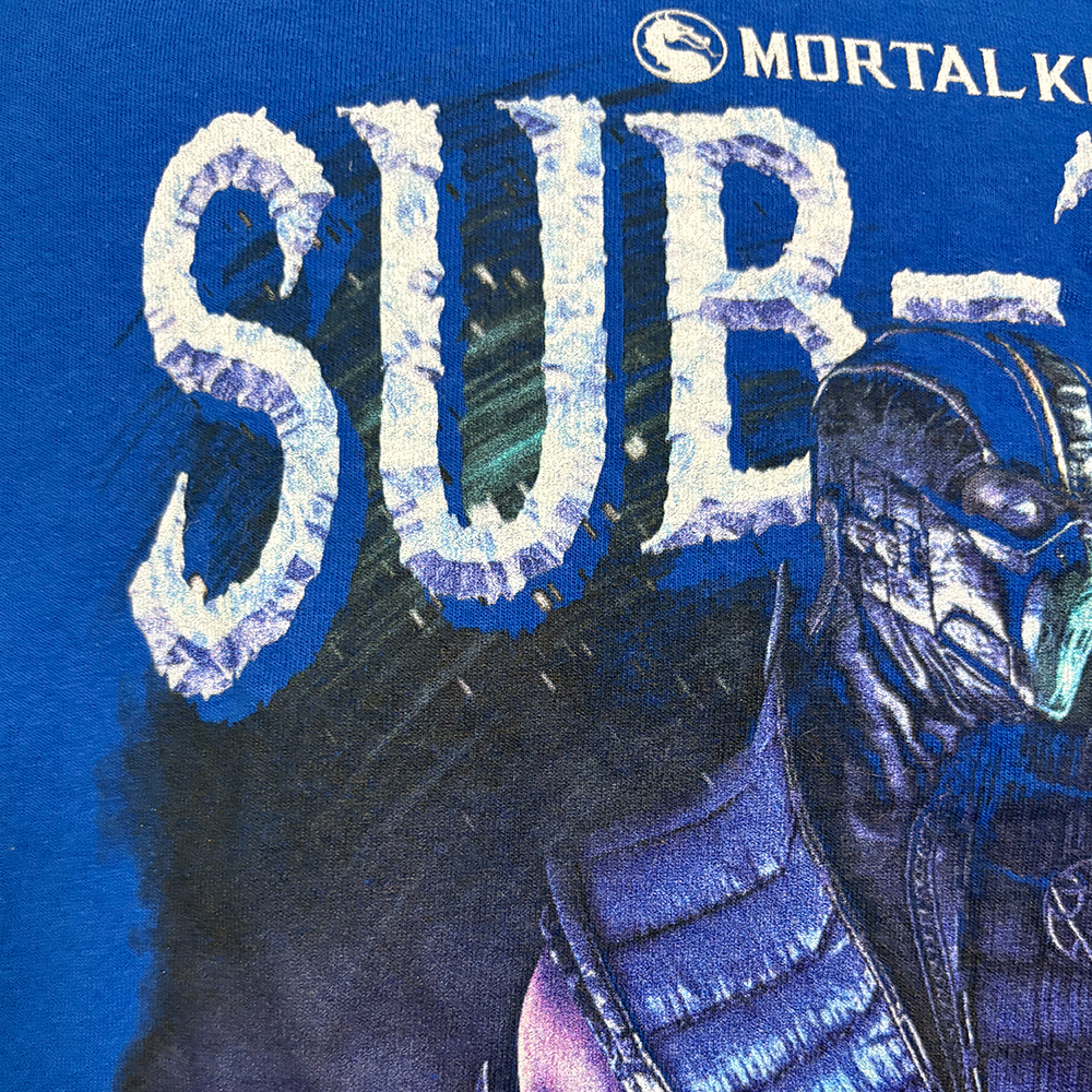 Warner Bros. Games Mortal Kombat（モータルコンバット） SUB ZERO【古着/Tシャツ/格闘ゲーム】