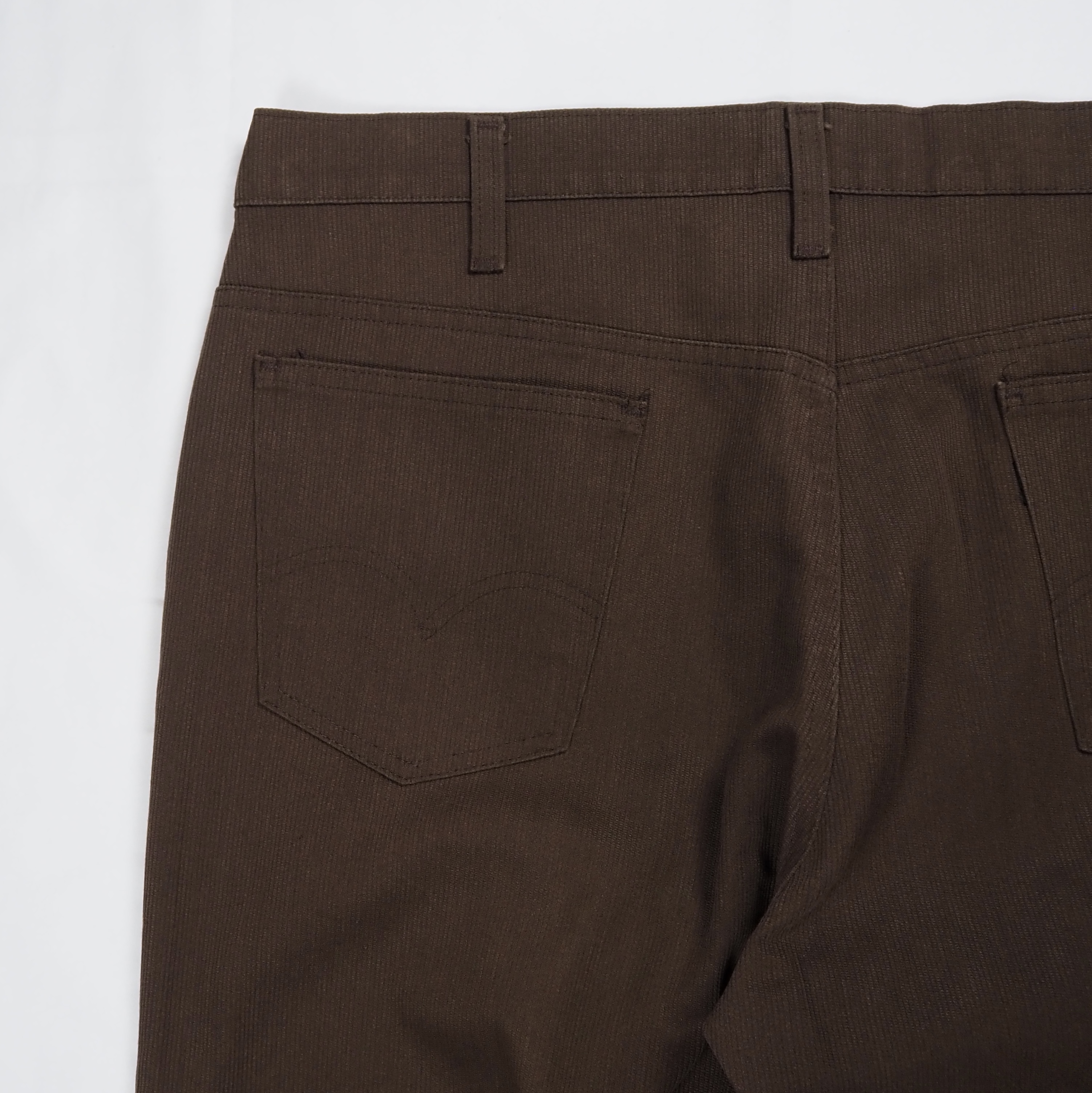 70’s Levi’s スタプレ ピケ 38×31 ブラウン の画像 15