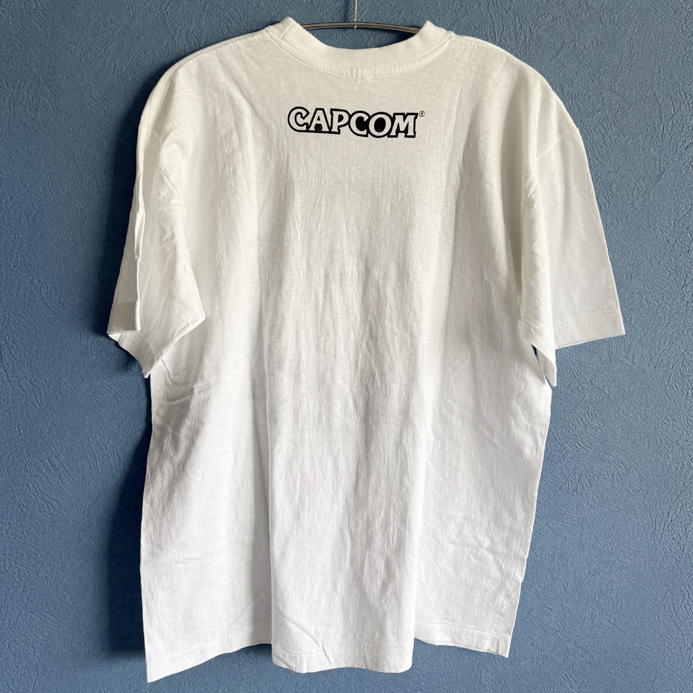 CAPCOM Street Fighter 2 春麗 Single Stitch【古着/Tシャツ/格闘ゲーム/希少品/90's】