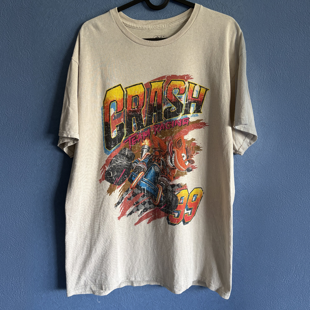 Sony Crash Bandicoot Racing（クラッシュ・バンディクー レーシング）【古着/Tシャツ】