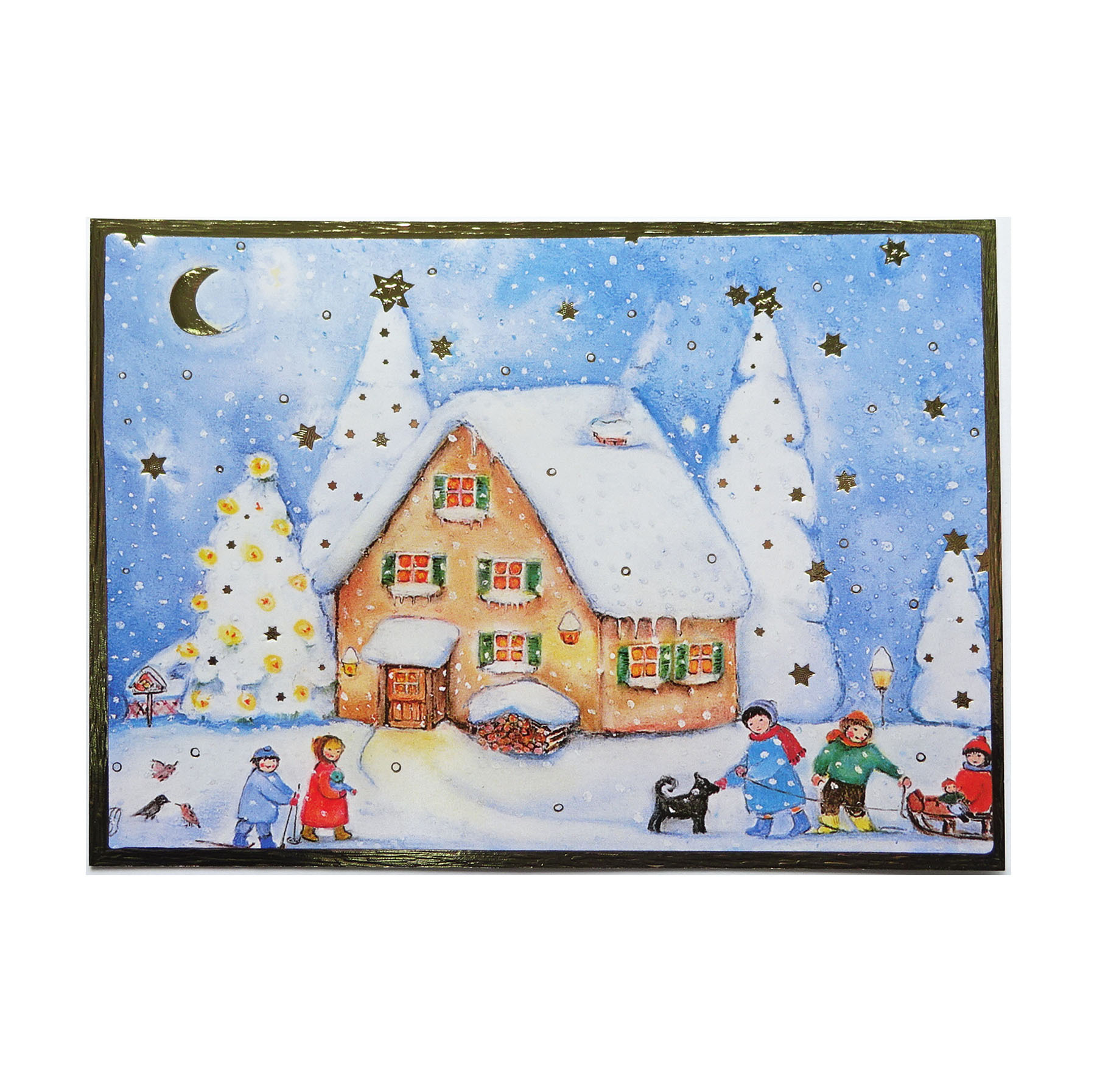 クリスマスポストカード Hannelore Vier Lag 1103 Paperstory ペーパーストーリー クリスマスポストカード Hannelore Vier Lag 1103 Paperstory ペーパーストーリー