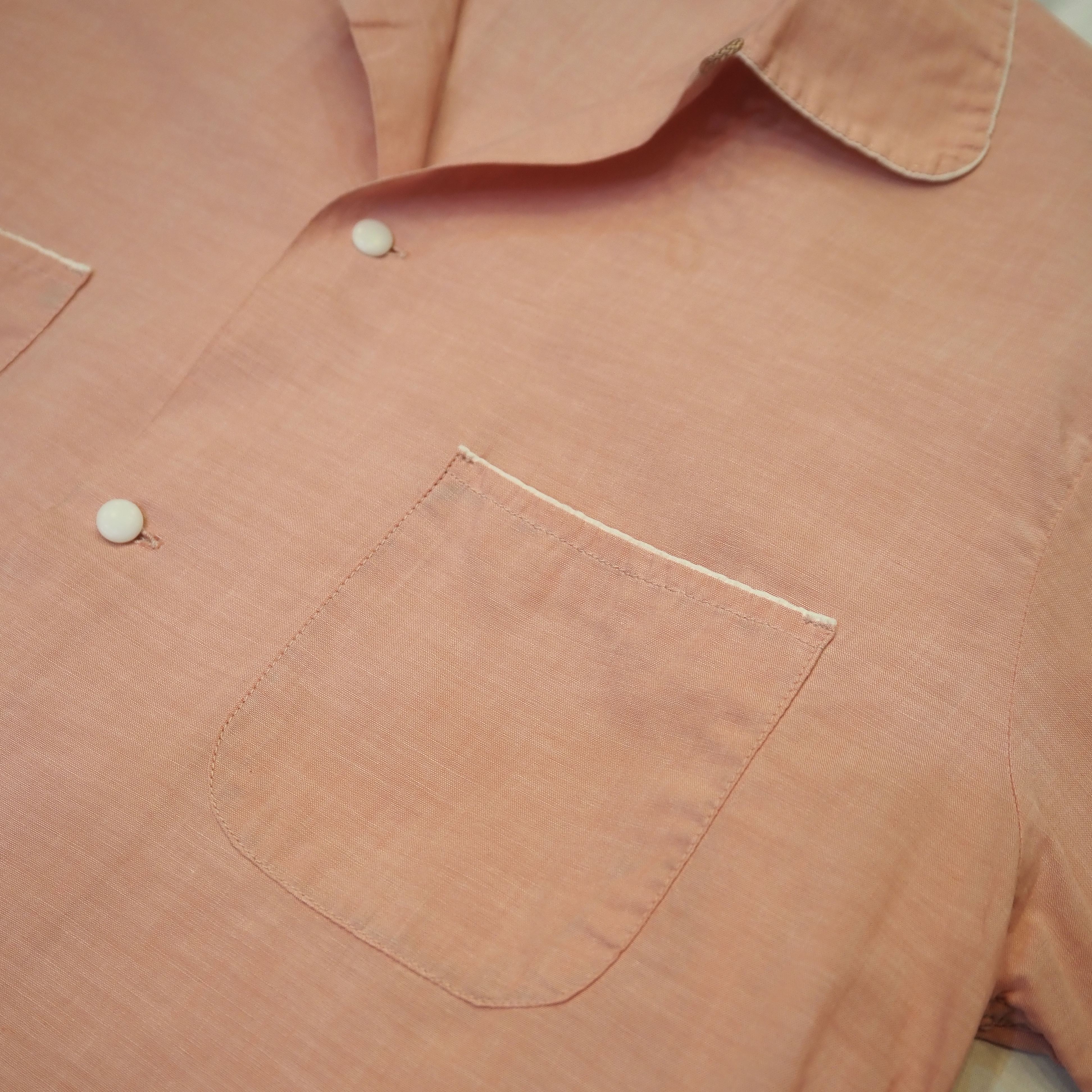 50’s コットンシャツ Pink!!! の画像 6