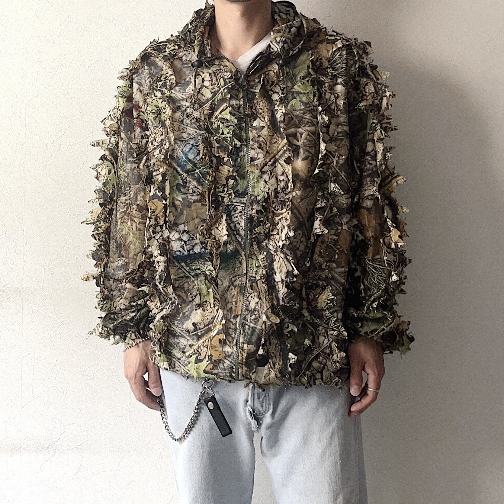 Vintage Real Tree Camo Mesh Ghillie Jacket の画像 4