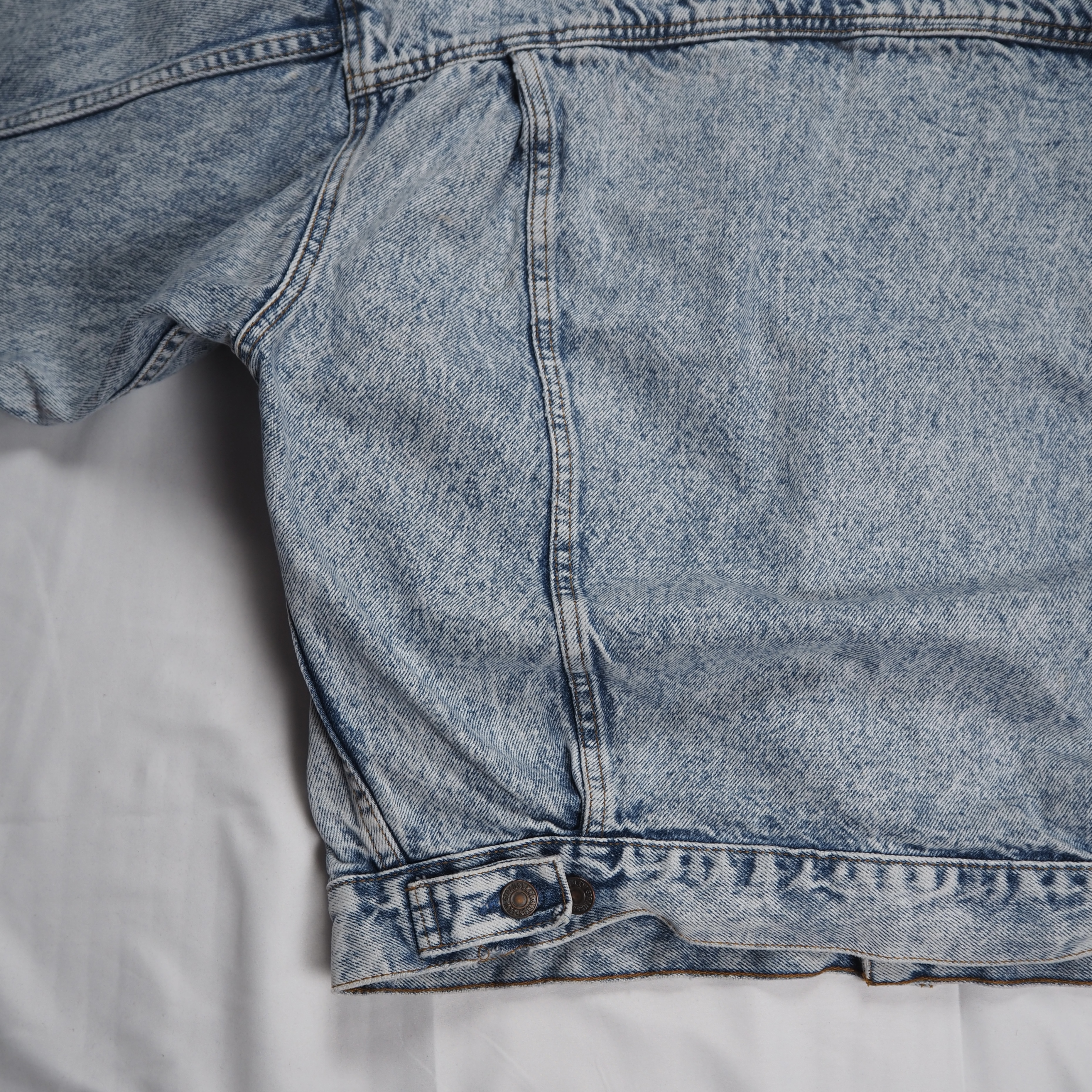 【珍リーバイス】80’s Levi’s Denim Hoodie Jacket の画像 15