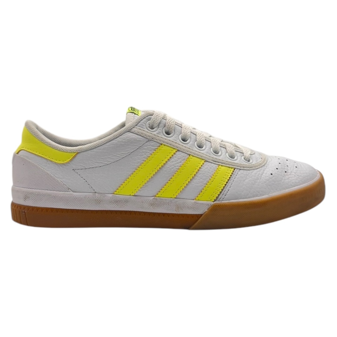 【adidas】アディダス Lucas Premiere スニーカー（ホワイト×イエローライン）26.5cm