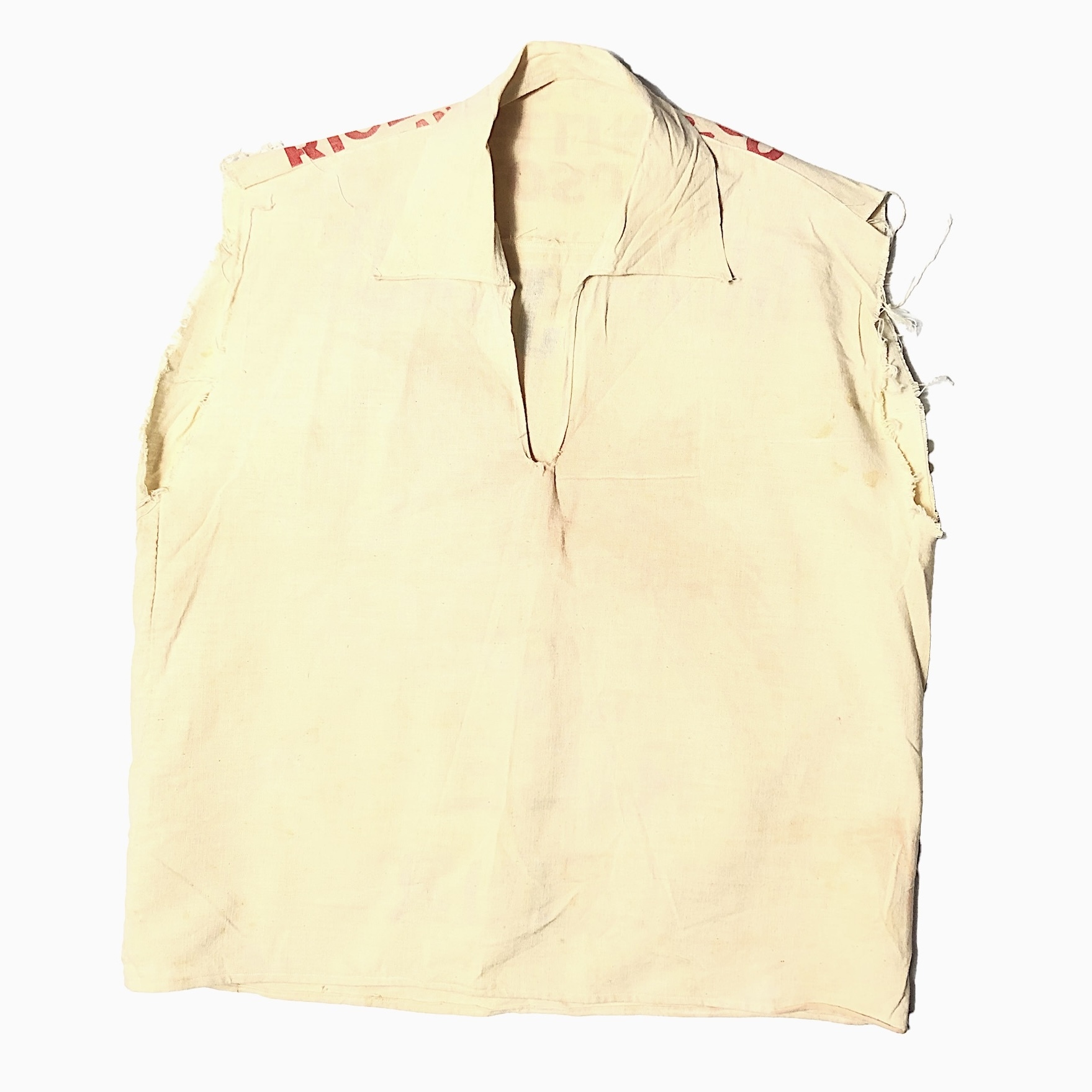 Vintage 50～60's Rice Sack Pullover Shirt の画像 2