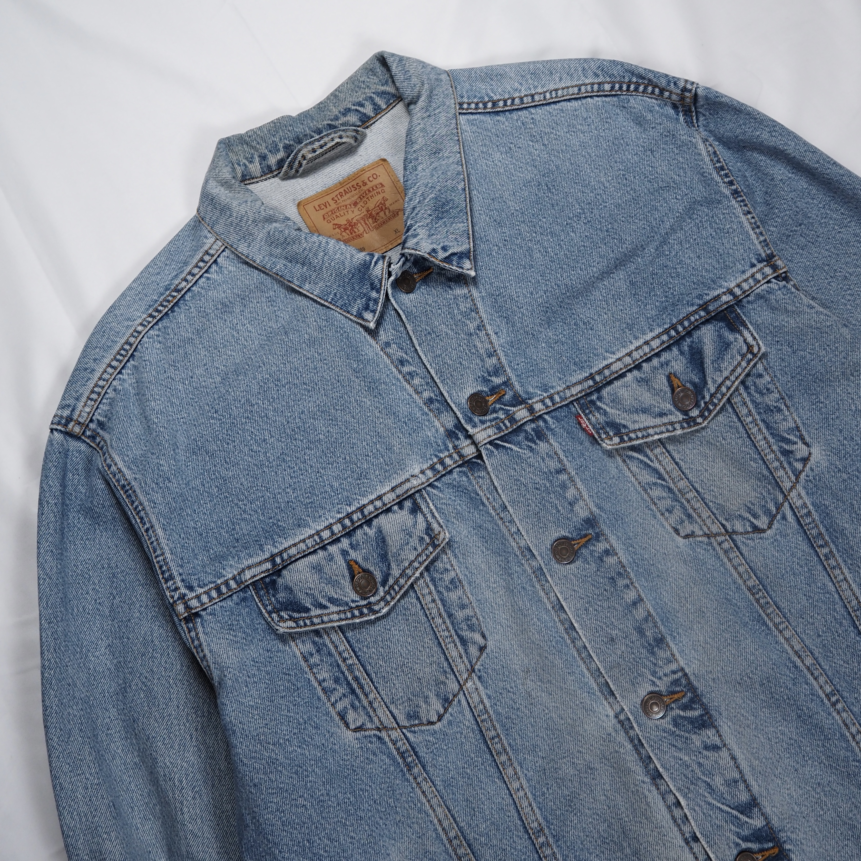 90’s Levi’s 70507 デニムトラッカージャケット XL アメリカ製 の画像 2