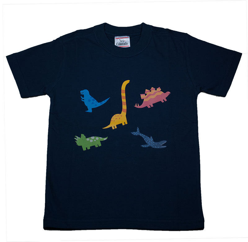 恐竜プリントｔシャツ 大人用 恐竜ミックス Kt As F 恐竜グッズ通販ショップ Chamaryu