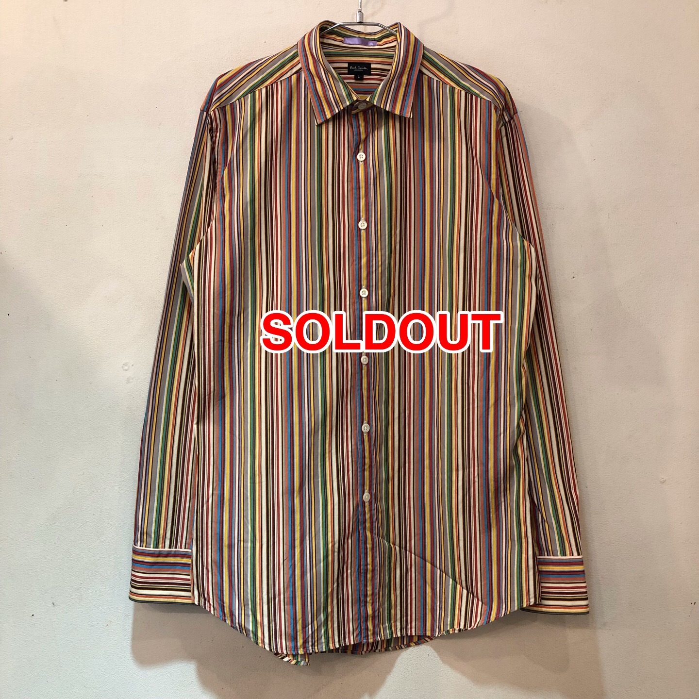 Paul Smith London ポールスミス ストライプシャツ メンズ L Room