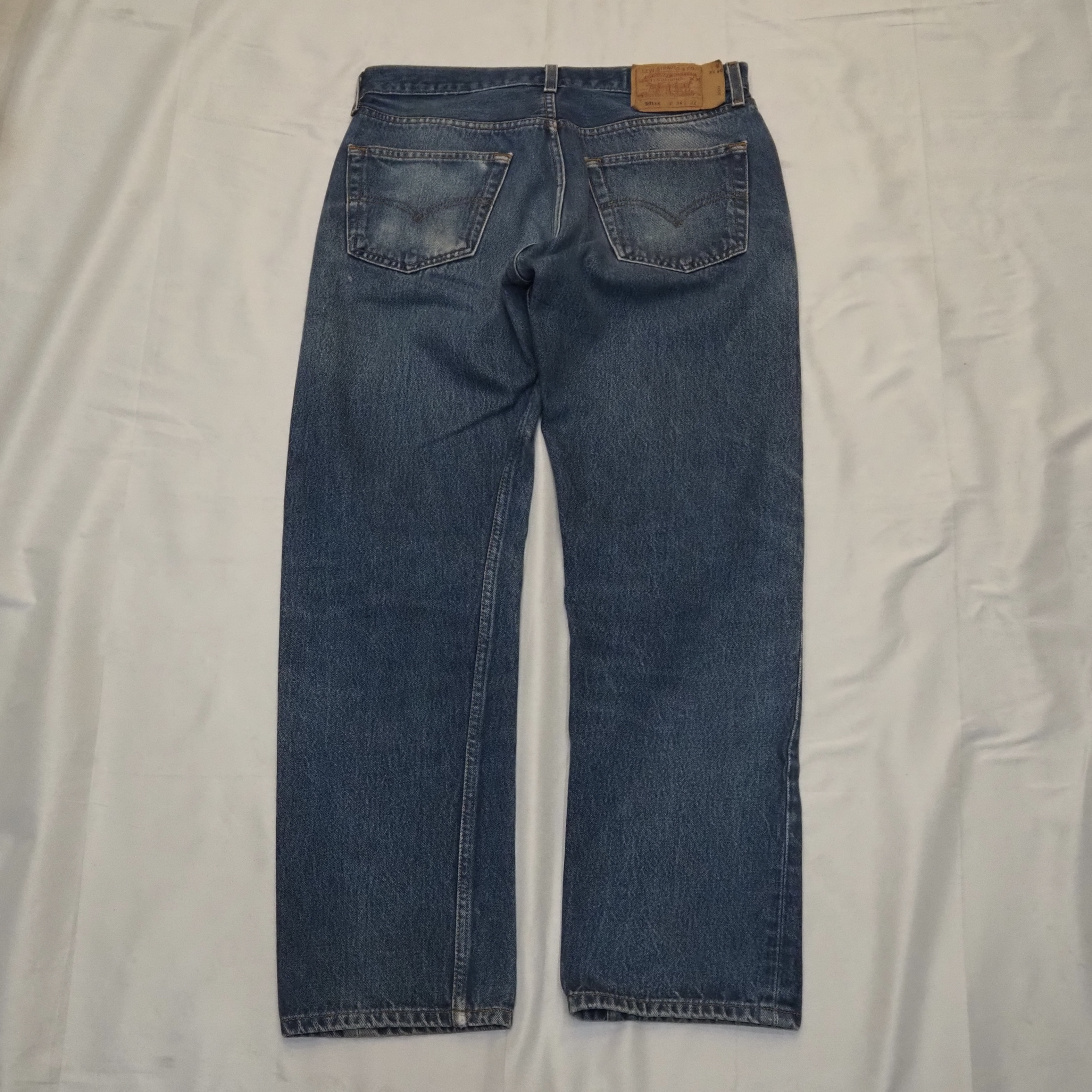 00’s Levi’s 501 ブルーデニム メキシコ製 34×30 の画像 13