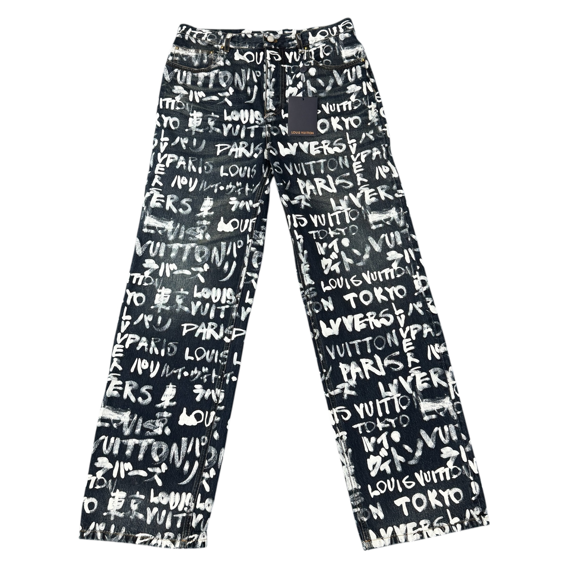 【LOUIS VUITTON】ルイヴィトン “NIGO×Pharrell” 25AW デニムスケートパンツ
