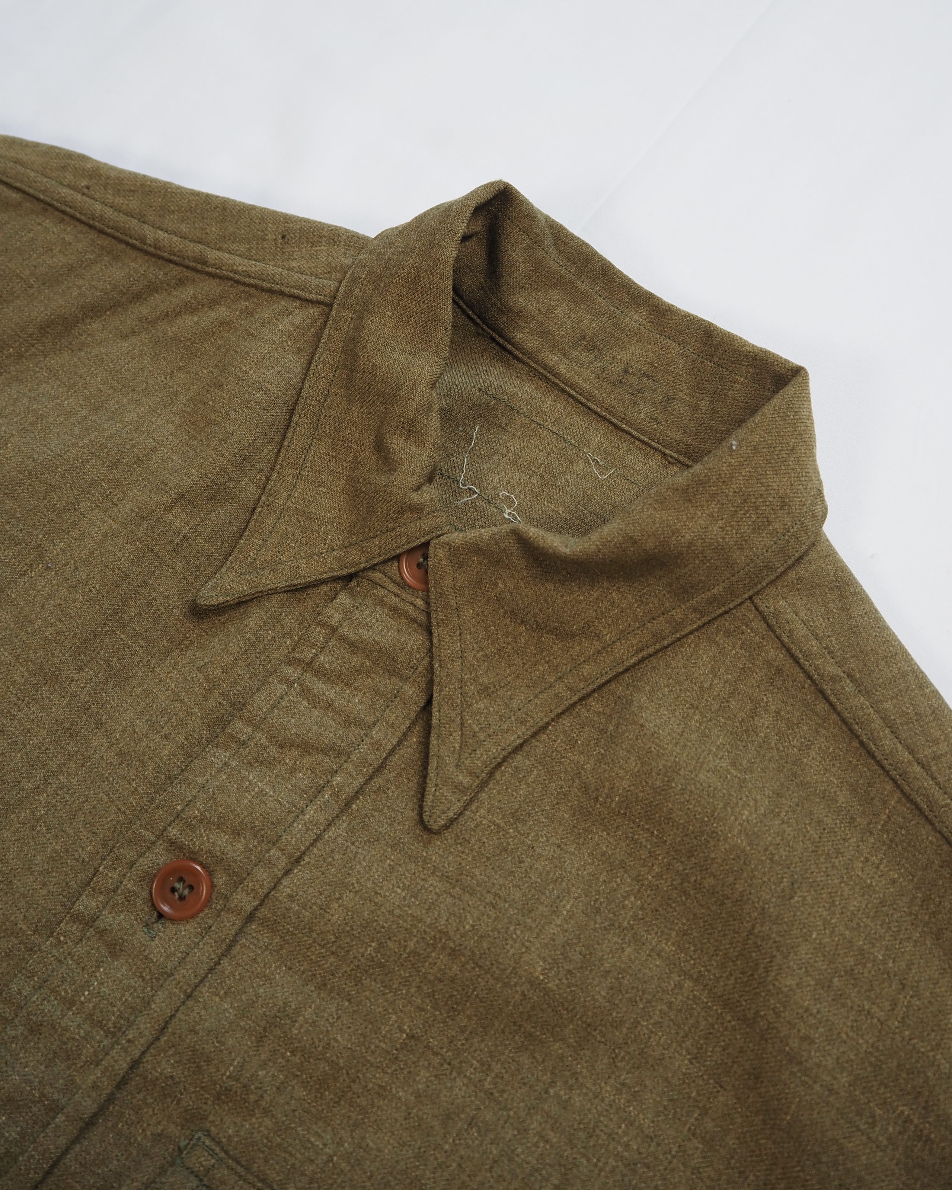 40’s U.S ARMY ウールシャツ の画像 2