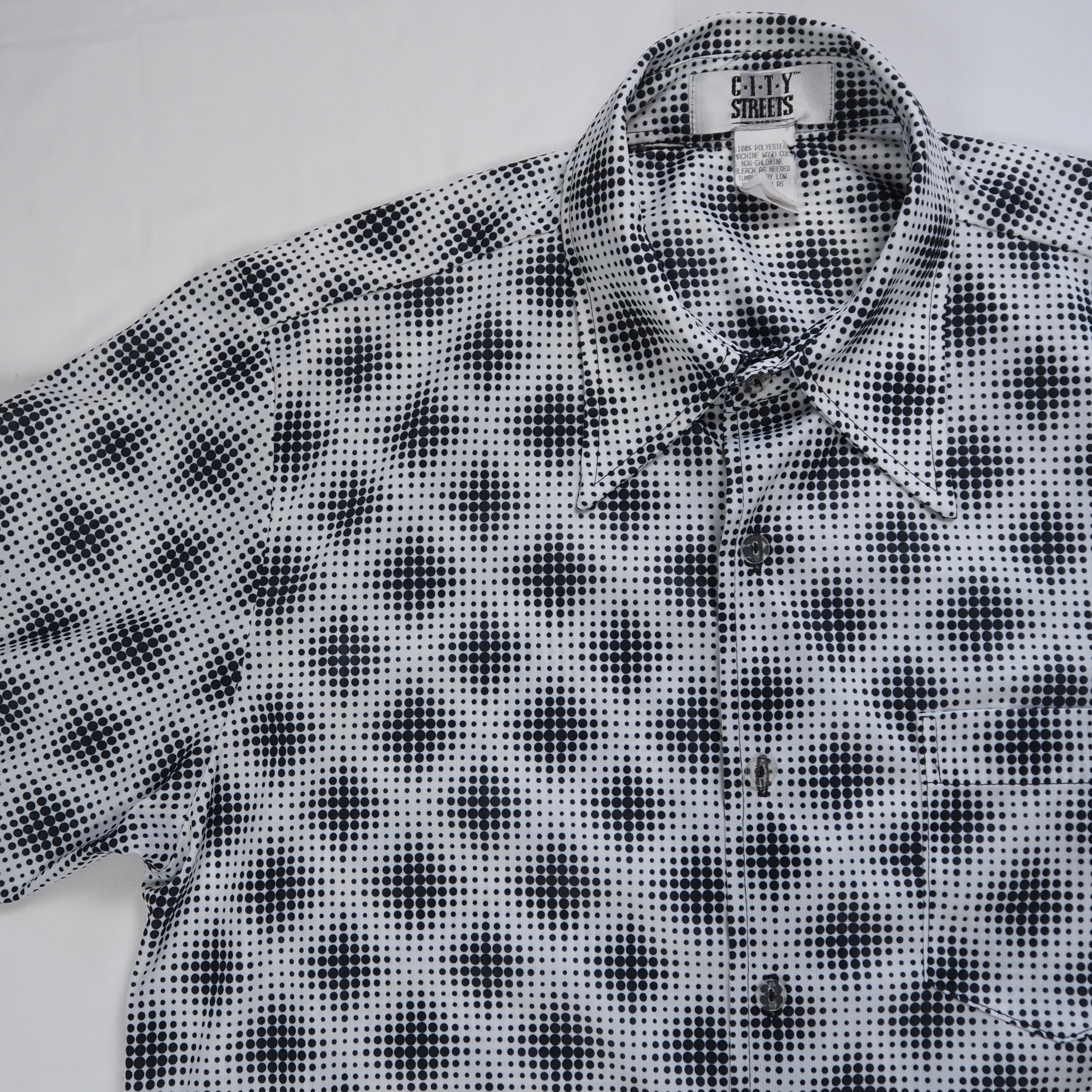 90’s City Street ロングスリーブシャツ アメリカ製 の画像 3